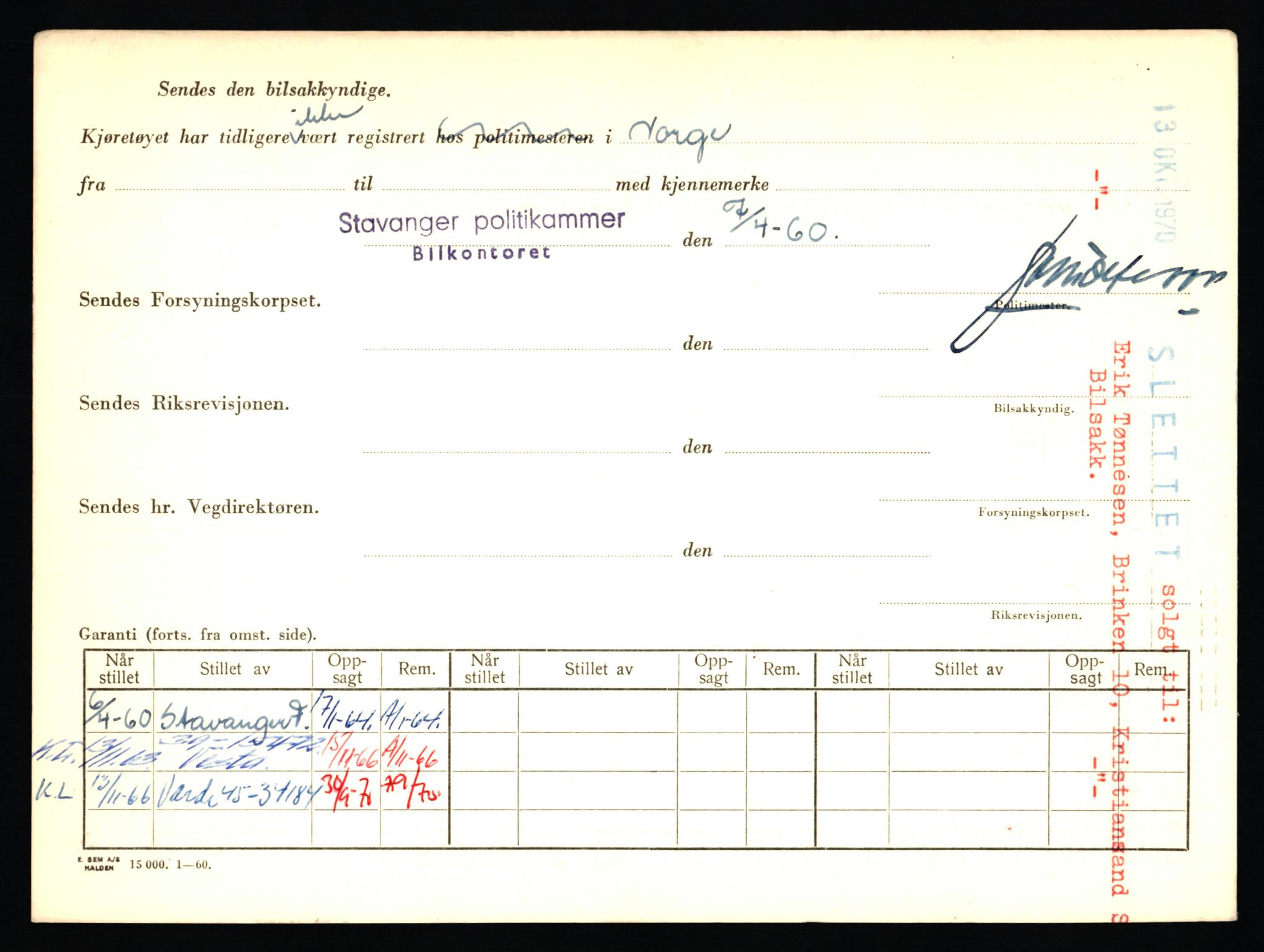 Stavanger trafikkstasjon, AV/SAST-A-101942/0/F/L0011: L-3700 - L-4199, 1930-1971, s. 312