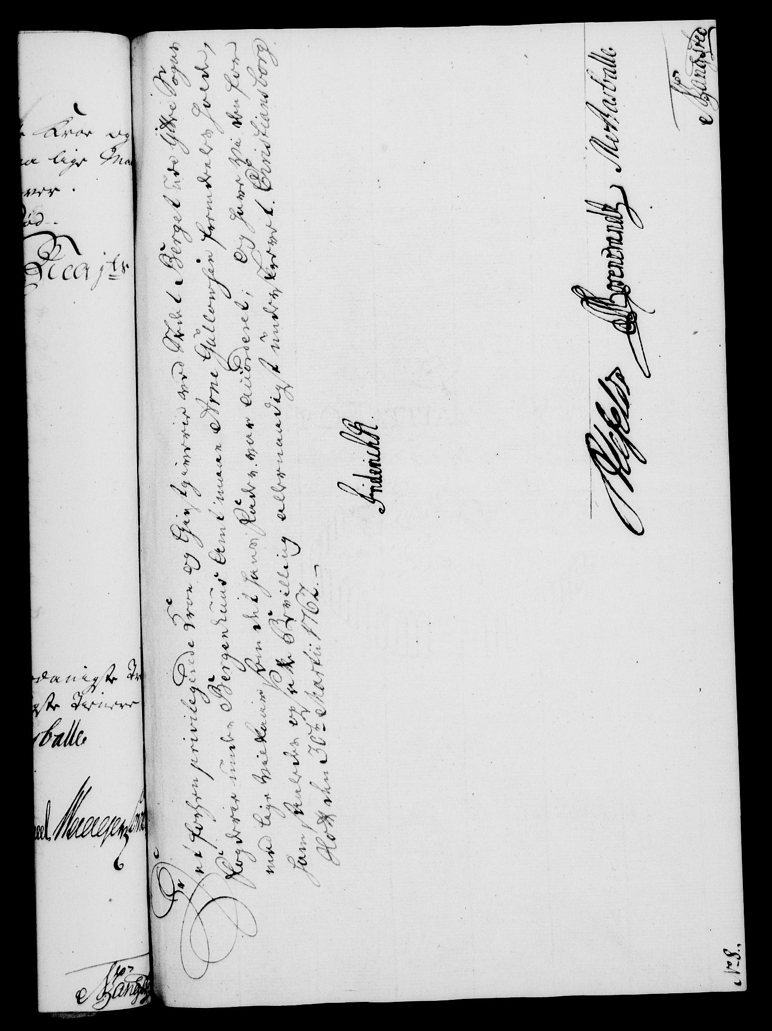 Rentekammeret, Kammerkanselliet, RA/EA-3111/G/Gf/Gfa/L0044: Norsk relasjons- og resolusjonsprotokoll (merket RK 52.44), 1762, s. 145