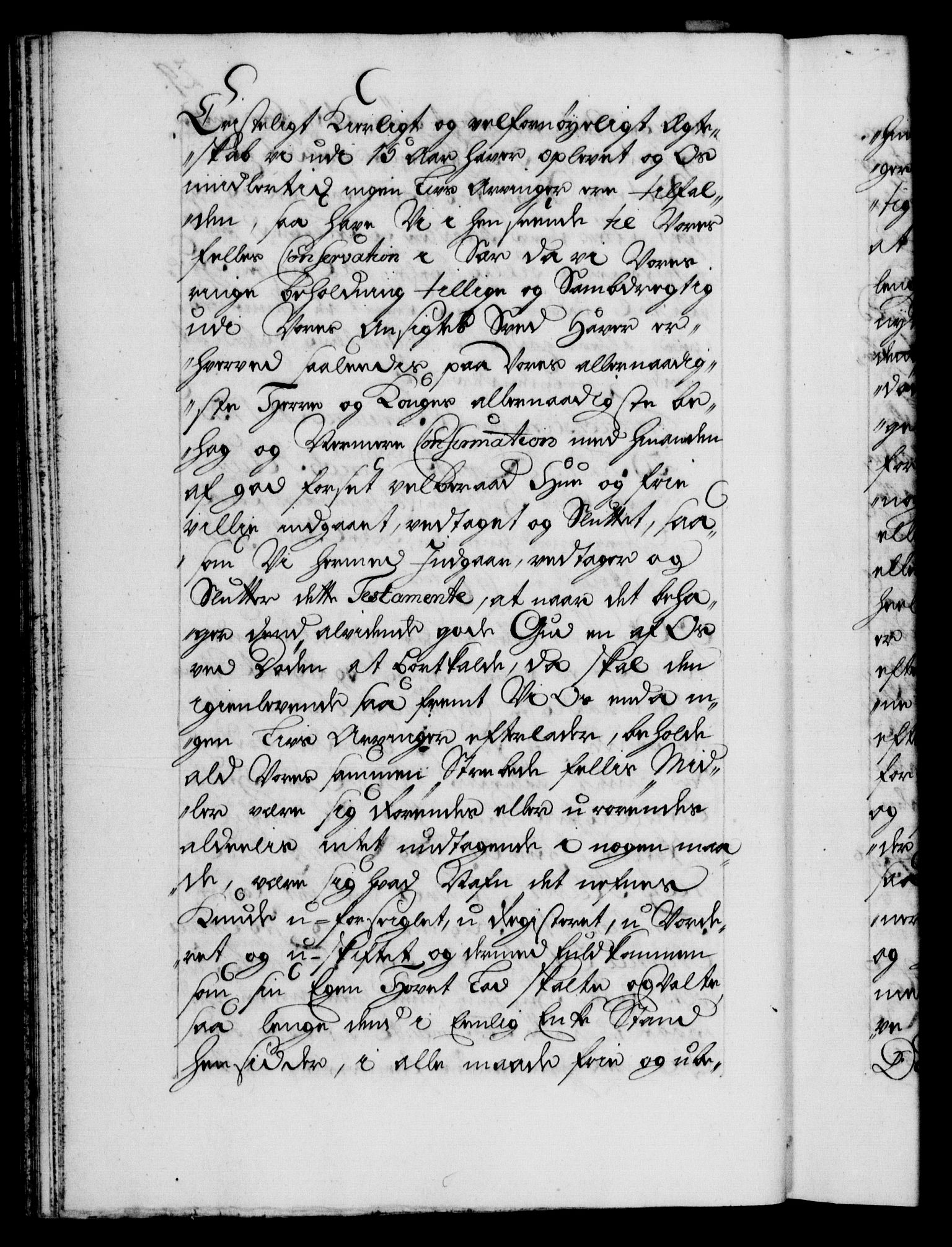 Danske Kanselli 1572-1799, RA/EA-3023/F/Fc/Fca/Fcaa/L0029: Norske registre, 1735-1736, s. 29b