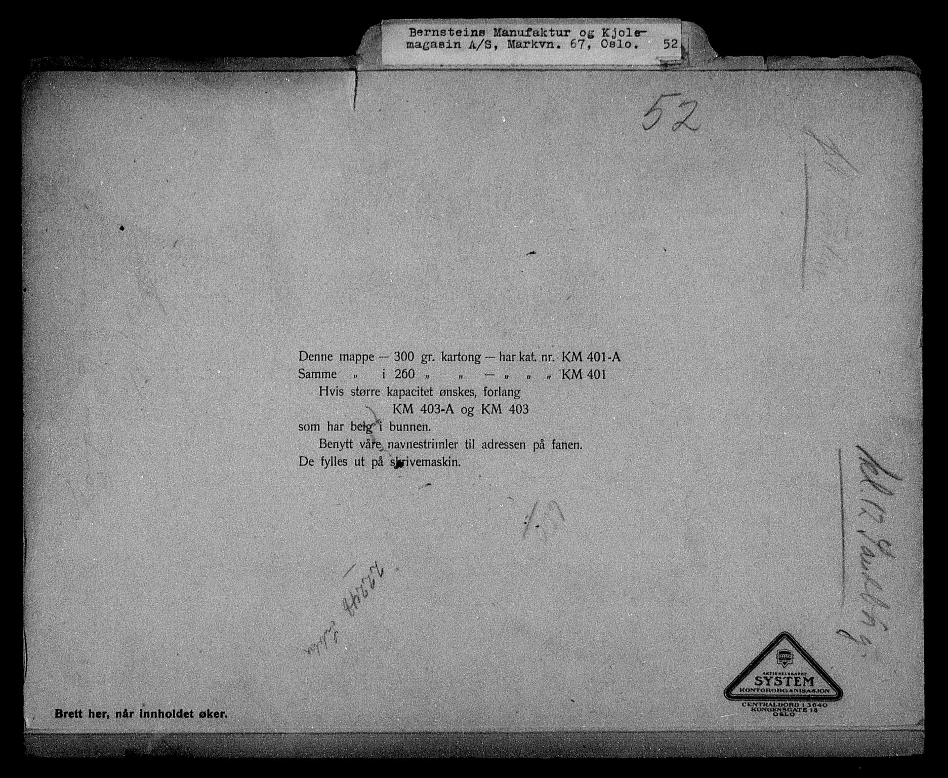 Justisdepartementet, Tilbakeføringskontoret for inndratte formuer, AV/RA-S-1564/H/Hc/Hcc/L0924: --, 1945-1947, s. 11