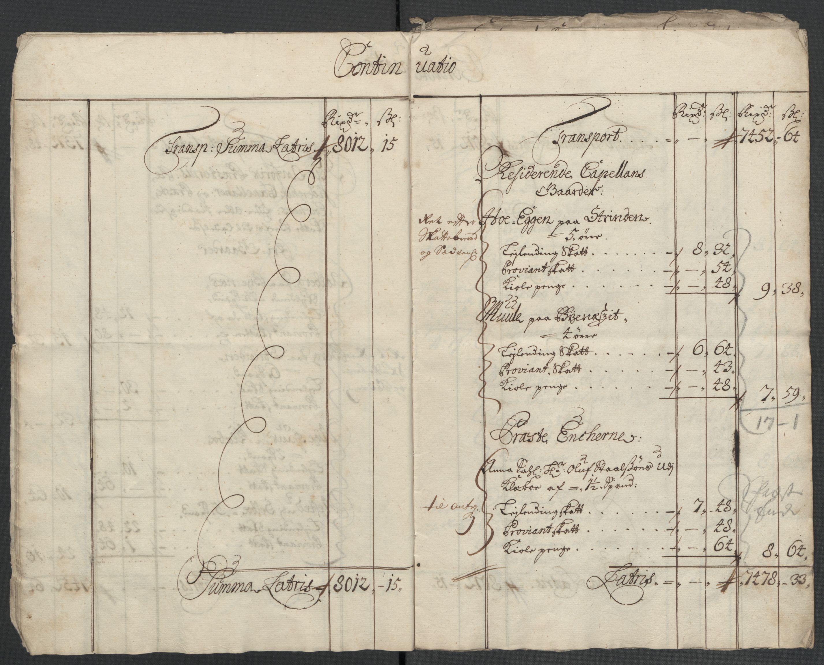 Rentekammeret inntil 1814, Reviderte regnskaper, Fogderegnskap, AV/RA-EA-4092/R61/L4109: Fogderegnskap Strinda og Selbu, 1704-1706, s. 11