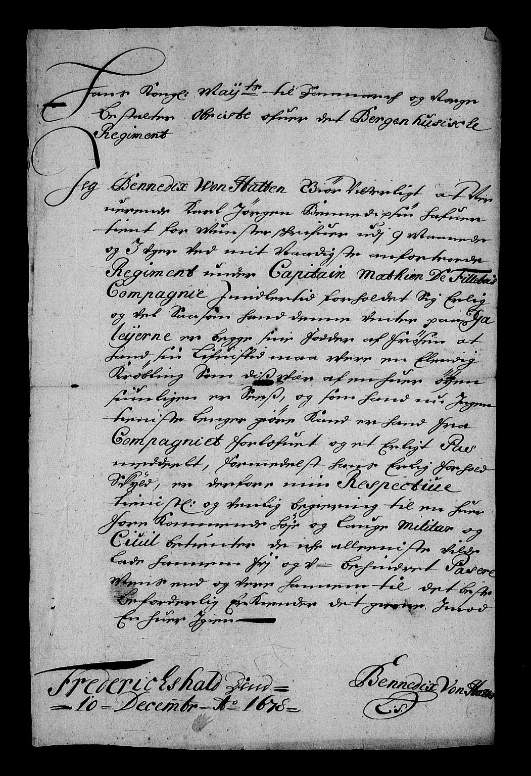 Stattholderembetet 1572-1771, AV/RA-EA-2870/Af/L0002: Avskrifter av vedlegg til originale supplikker, nummerert i samsvar med supplikkbøkene, 1687-1689, s. 65