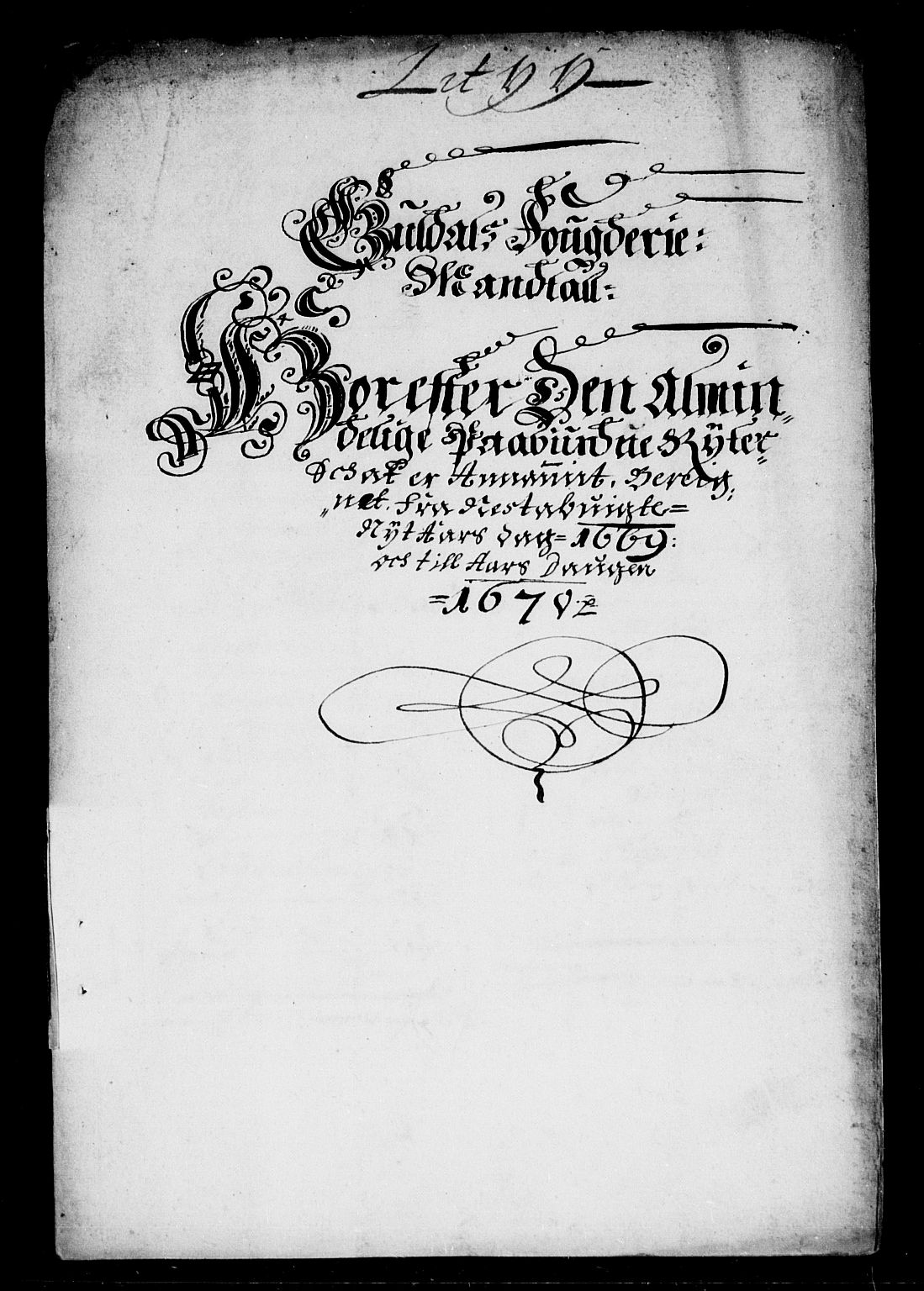 Rentekammeret inntil 1814, Reviderte regnskaper, Stiftamtstueregnskaper, Trondheim stiftamt og Nordland amt, RA/EA-6044/R/Rd/L0028: Trondheim stiftamt, 1667-1669