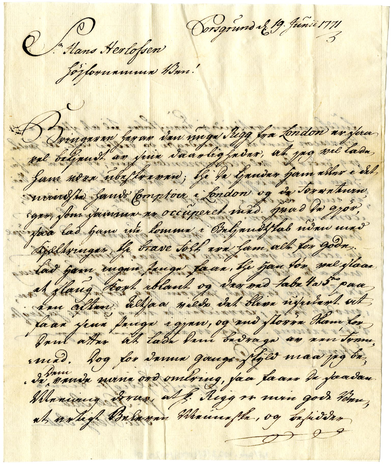Diderik Maria Aalls brevsamling, NF/Ark-1023/F/L0001: D.M. Aalls brevsamling. A - B, 1738-1889, s. 249