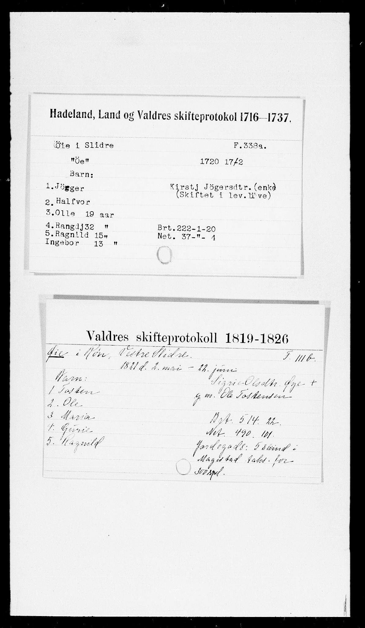 Valdres sorenskriveri, SAH/TING-016/J, 1659-1903, s. 19753
