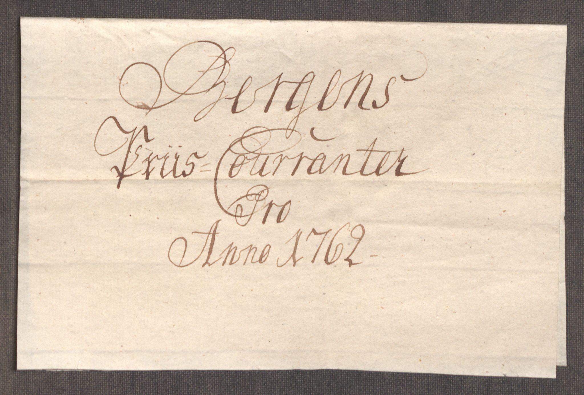 Rentekammeret inntil 1814, Realistisk ordnet avdeling, RA/EA-4070/Oe/L0009: [Ø1]: Nordafjelske priskuranter, 1759-1768, s. 126