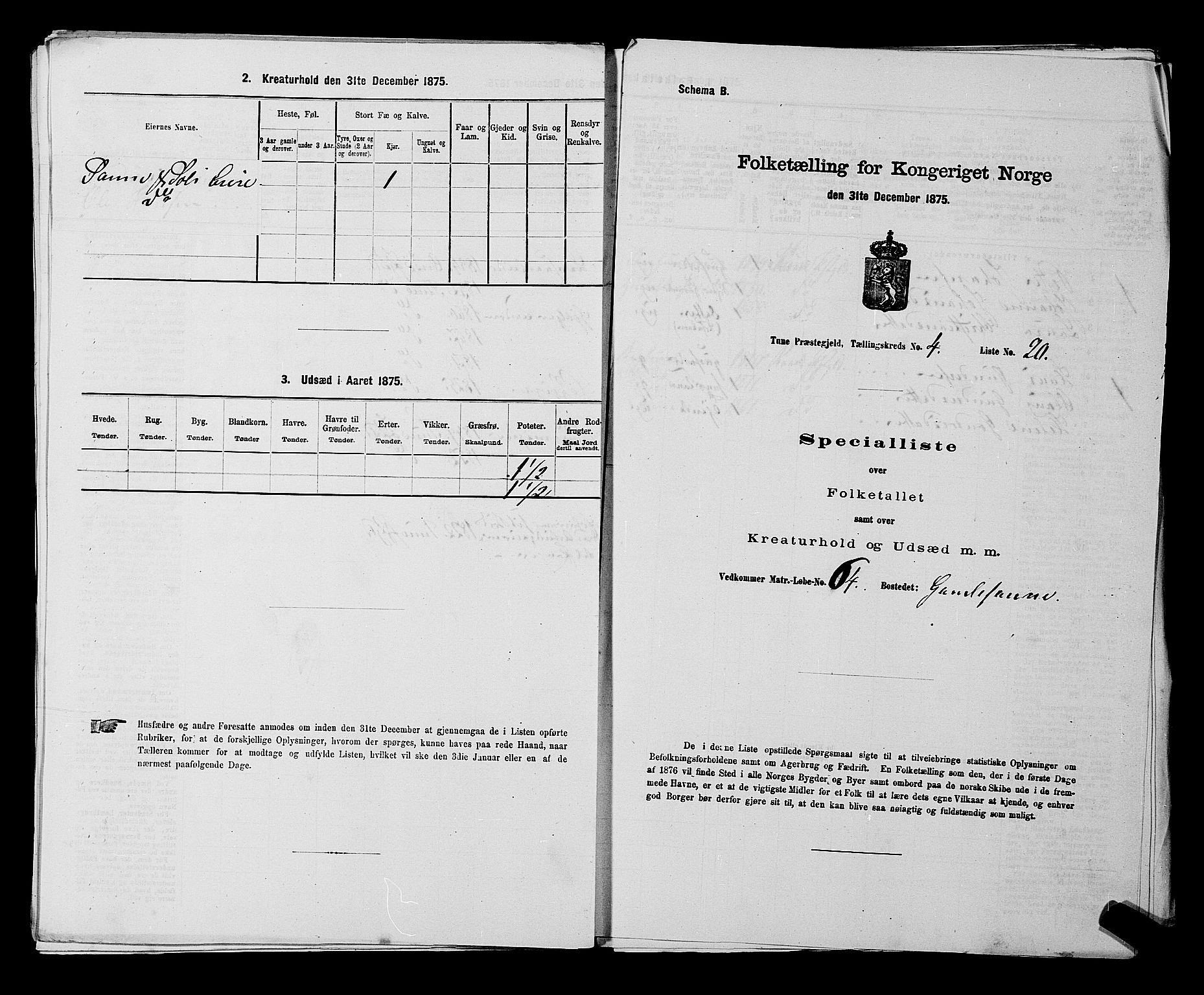 RA, Folketelling 1875 for 0130P Tune prestegjeld, 1875, s. 623