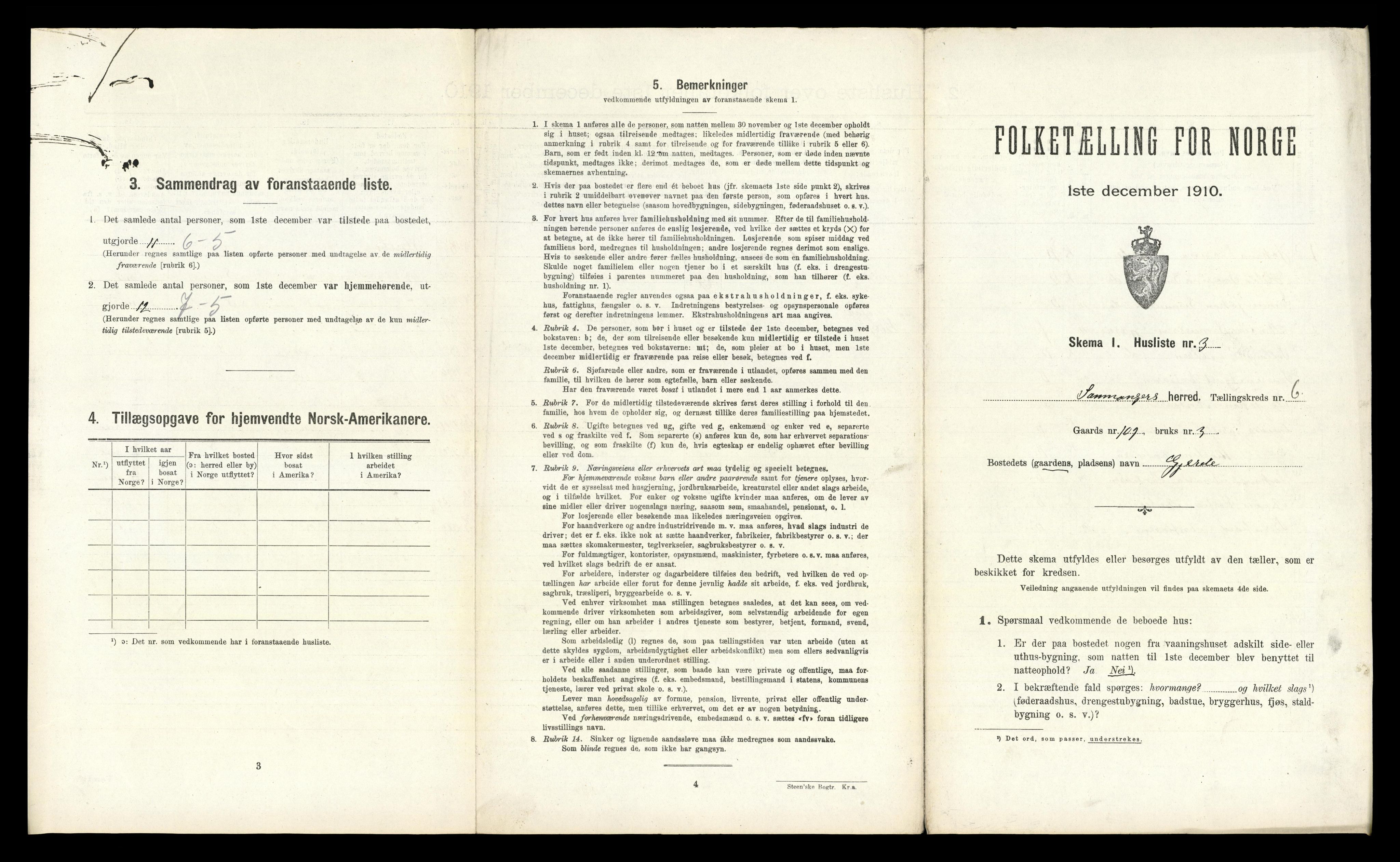 RA, Folketelling 1910 for 1242 Samnanger herred, 1910, s. 335
