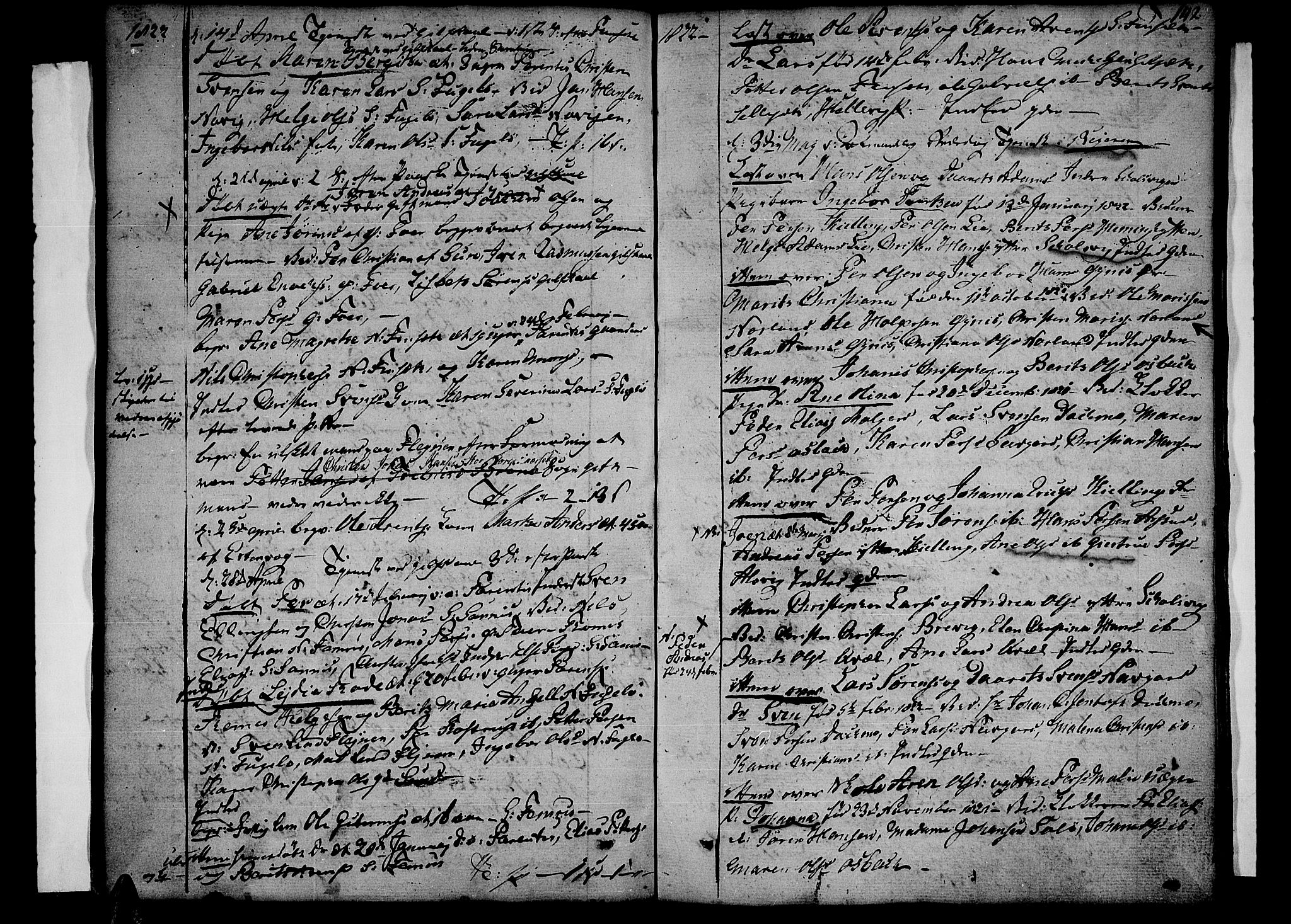 Ministerialprotokoller, klokkerbøker og fødselsregistre - Nordland, AV/SAT-A-1459/805/L0095: Ministerialbok nr. 805A02, 1805-1826, s. 142