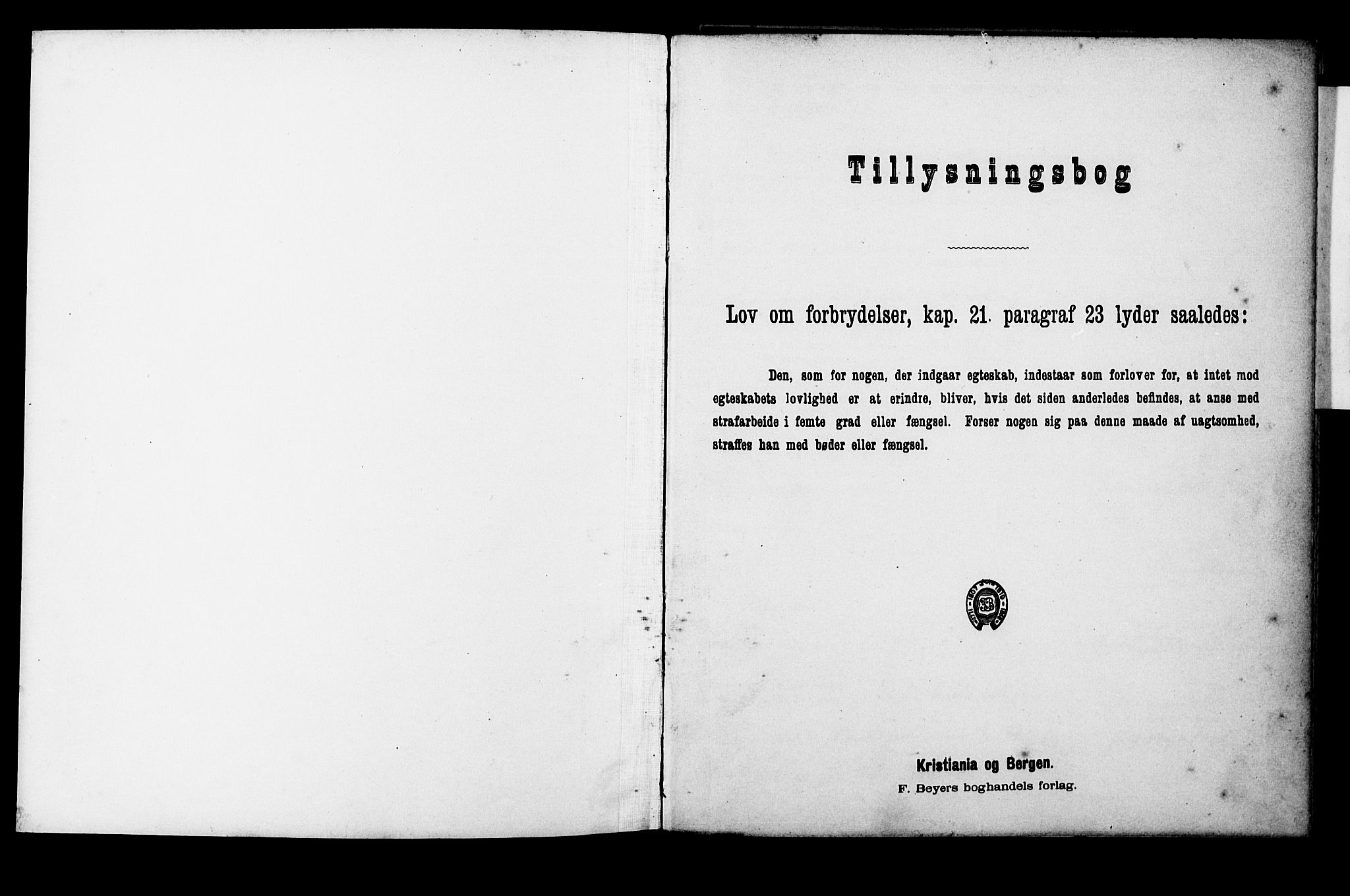 Ministerialprotokoller, klokkerbøker og fødselsregistre - Møre og Romsdal, SAT/A-1454/592/L1028: Lysningsprotokoll nr. 592A06, 1903-1909