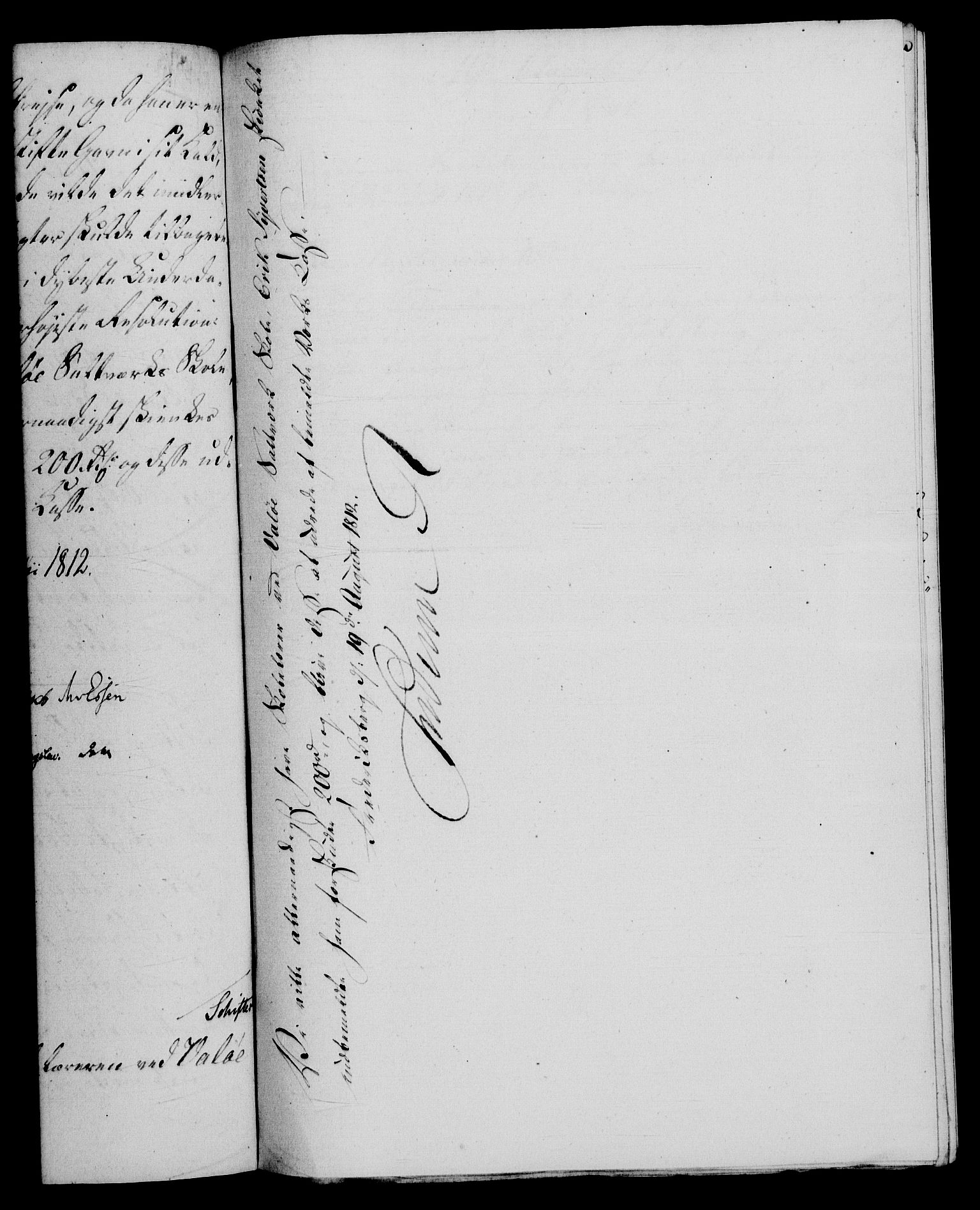 Rentekammeret, Renteskriverkontorene, RA/EA-3115/M/Mf/Mfb/L0010: Relasjons- og resolusjonsprotokoll med register (merket RK 54.16), 1811-1812