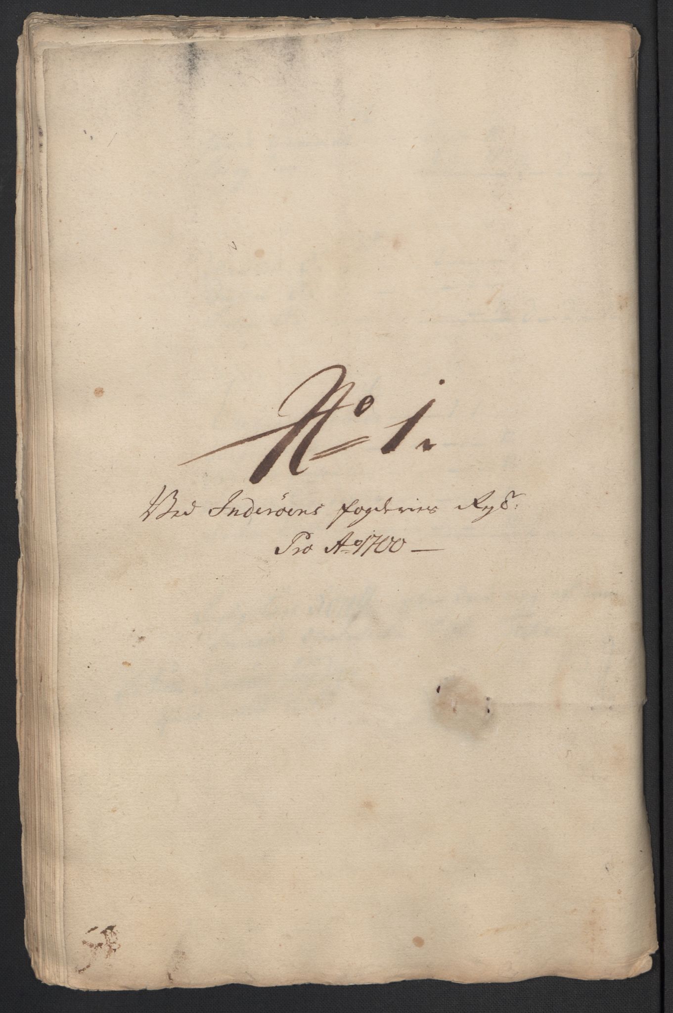 Rentekammeret inntil 1814, Reviderte regnskaper, Fogderegnskap, RA/EA-4092/R63/L4311: Fogderegnskap Inderøy, 1700, s. 49