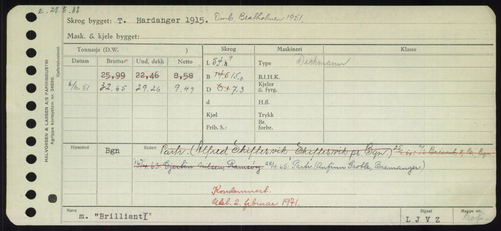 Sjøfartsdirektoratet med forløpere, Skipsmålingen, AV/RA-S-1627/H/Hd/L0005: Fartøy, Br-Byg, s. 257