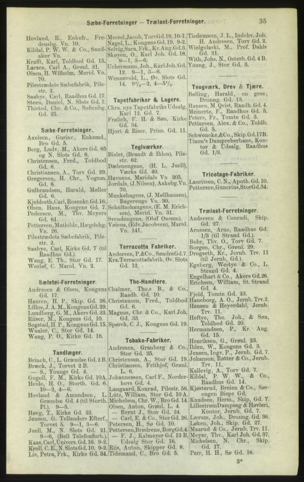 Kristiania/Oslo adressebok, PUBL/-, 1882, s. 35