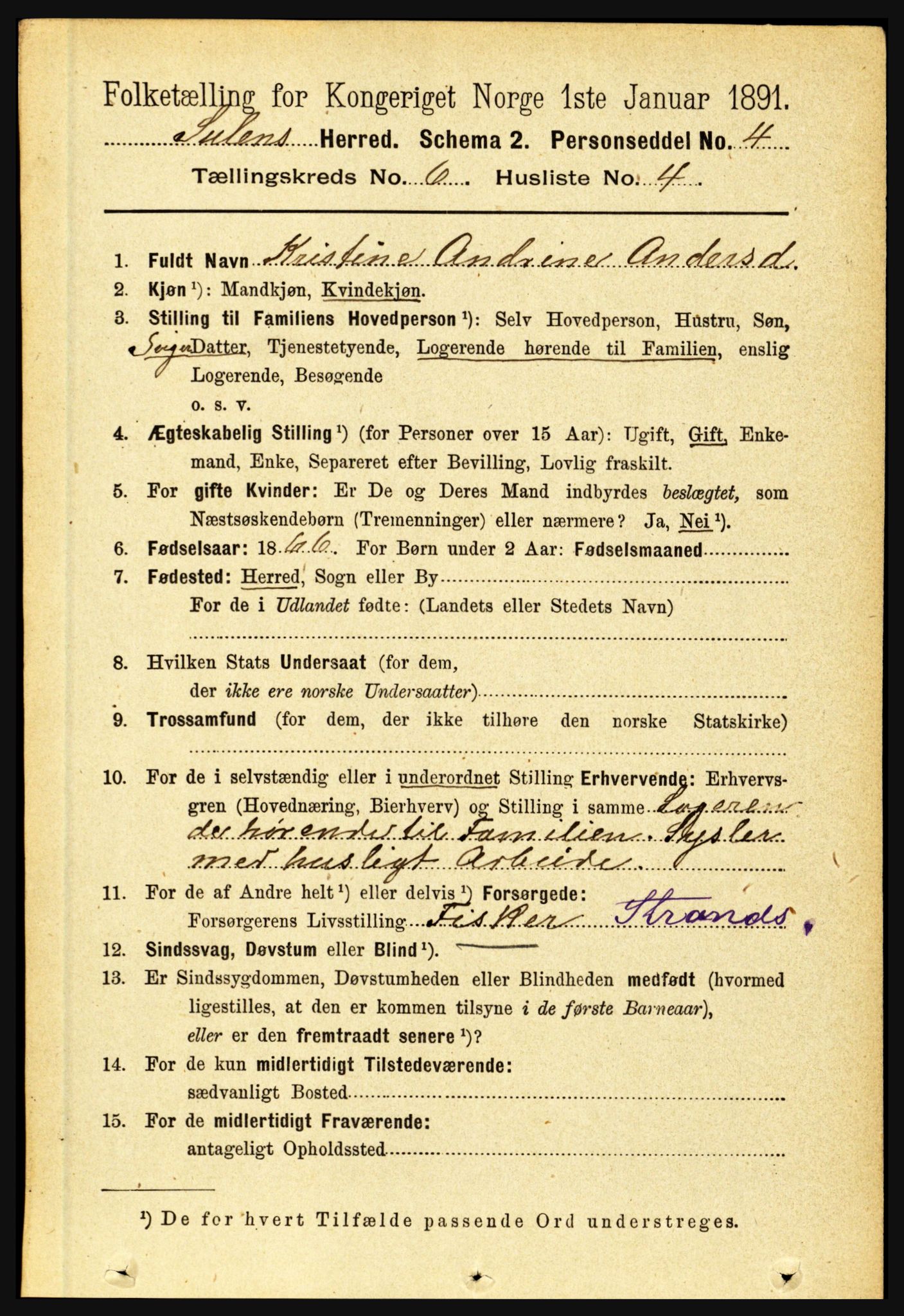 RA, Folketelling 1891 for 1412 Solund herred, 1891, s. 2035