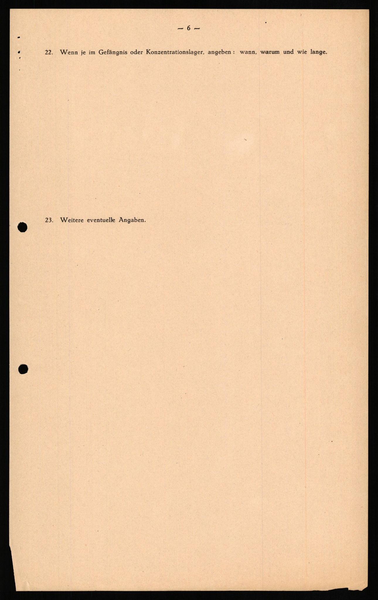 Forsvaret, Forsvarets overkommando II, AV/RA-RAFA-3915/D/Db/L0016: CI Questionaires. Tyske okkupasjonsstyrker i Norge. Tyskere., 1945-1946, s. 30