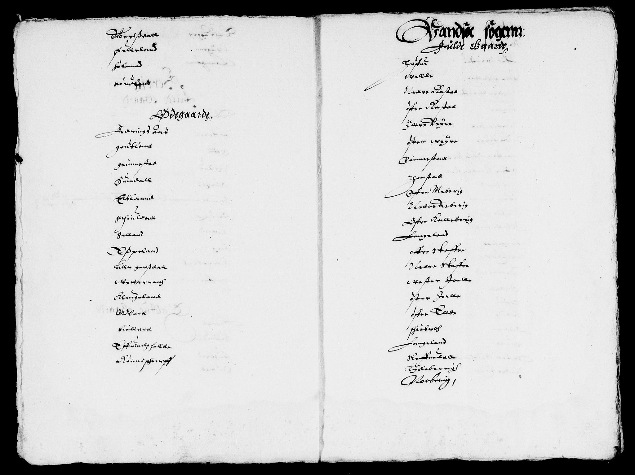 Rentekammeret inntil 1814, Reviderte regnskaper, Lensregnskaper, AV/RA-EA-5023/R/Rb/Rbr/L0010: Lista len, 1628-1636