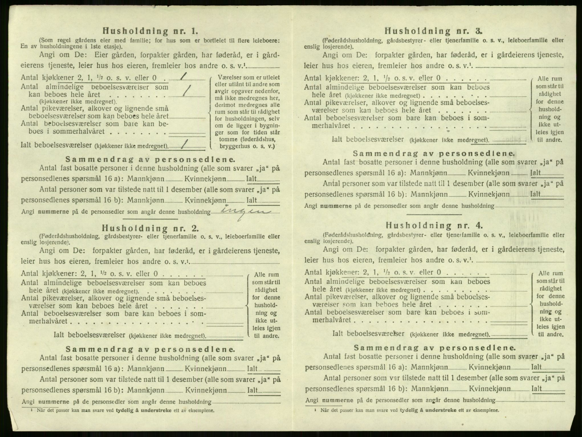 SAKO, Folketelling 1920 for 0719 Andebu herred, 1920, s. 837