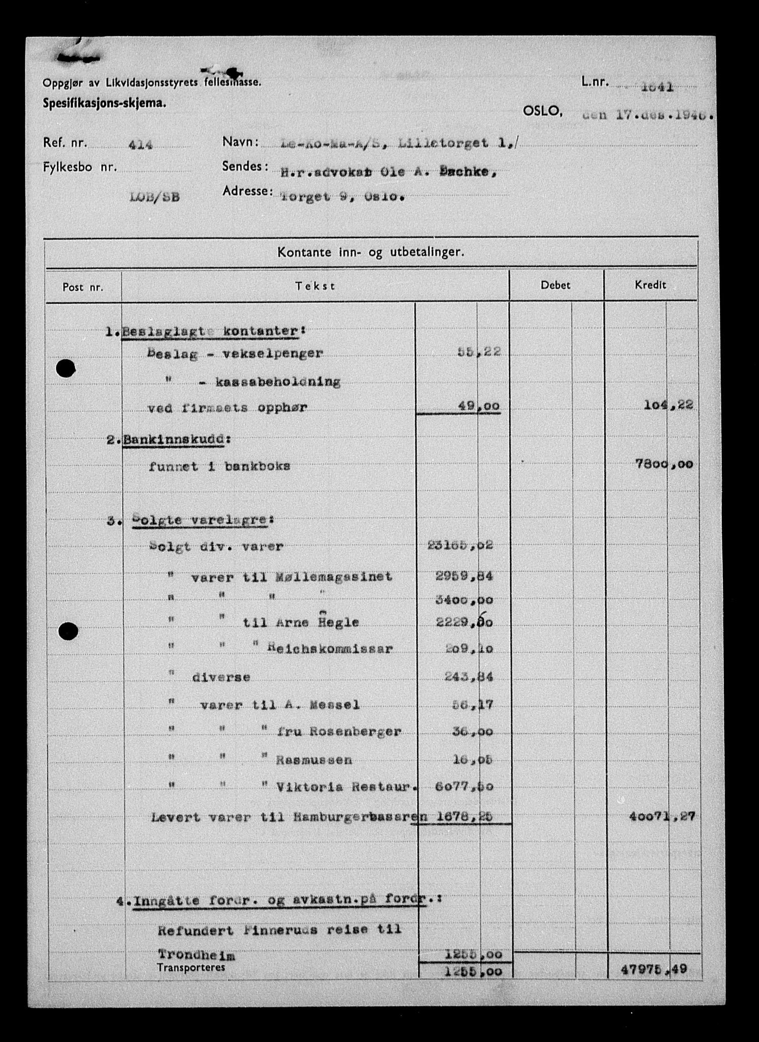 Justisdepartementet, Tilbakeføringskontoret for inndratte formuer, RA/S-1564/H/Hc/Hcc/L0978: --, 1945-1947, s. 101