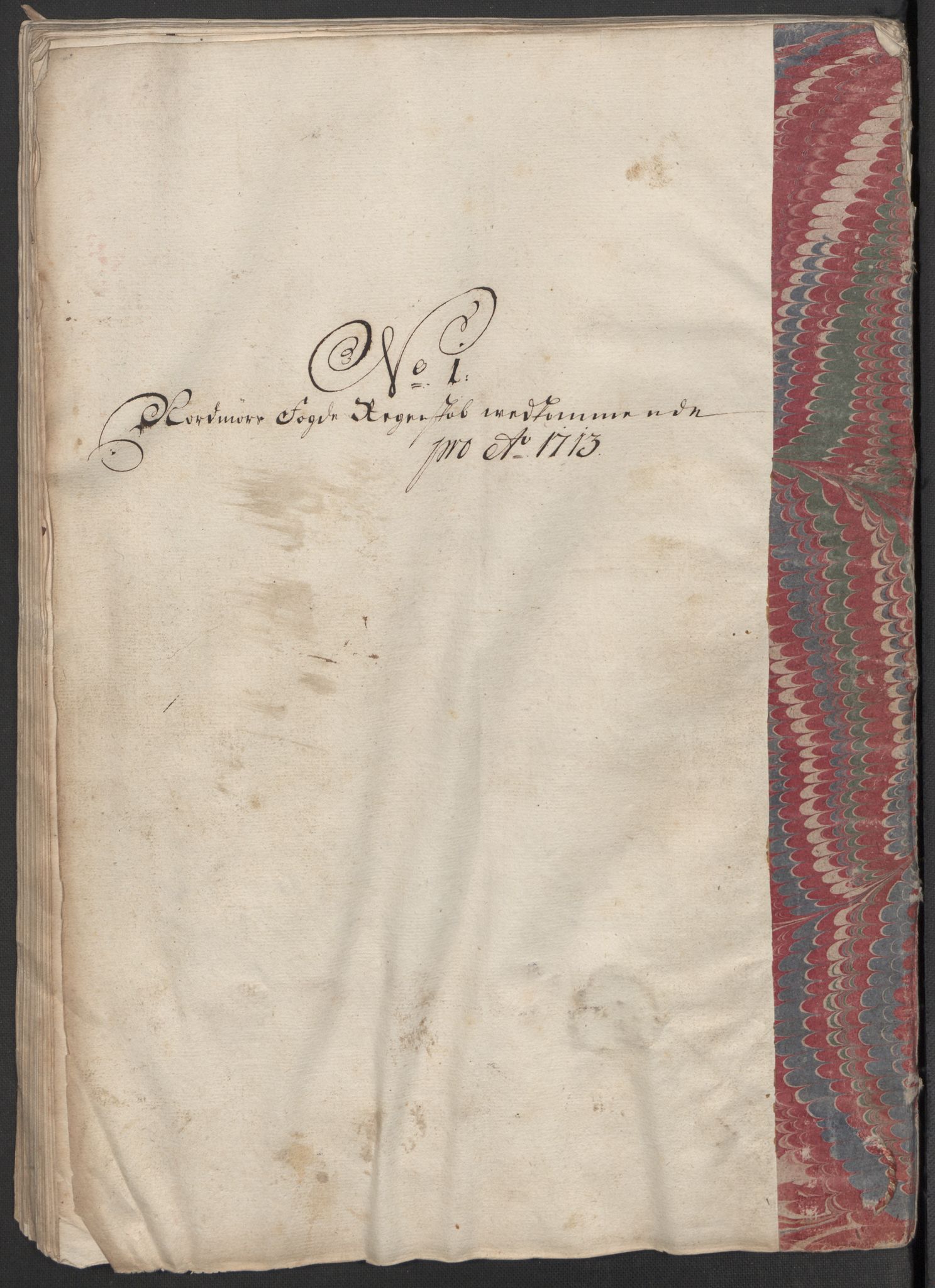 Rentekammeret inntil 1814, Reviderte regnskaper, Fogderegnskap, AV/RA-EA-4092/R56/L3747: Fogderegnskap Nordmøre, 1713, s. 77