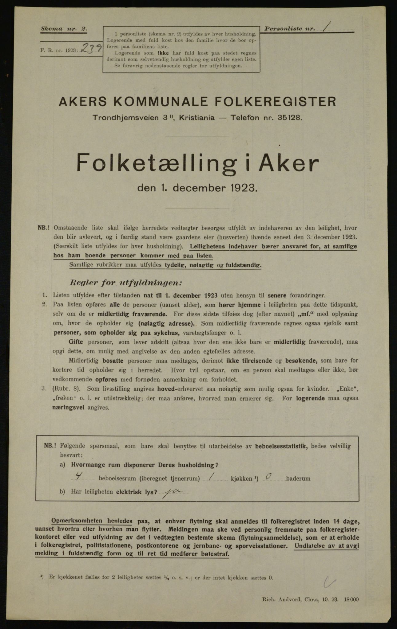 , Kommunal folketelling 1.12.1923 for Aker, 1923, s. 38065