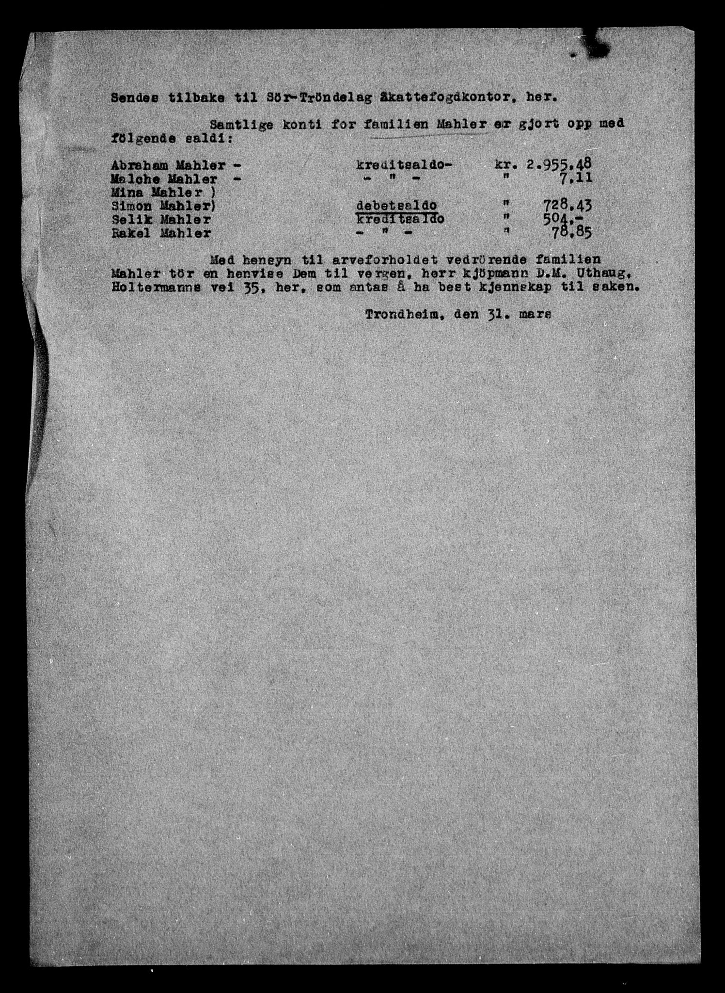 Justisdepartementet, Tilbakeføringskontoret for inndratte formuer, RA/S-1564/H/Hc/Hca/L0903: --, 1945-1947, s. 389