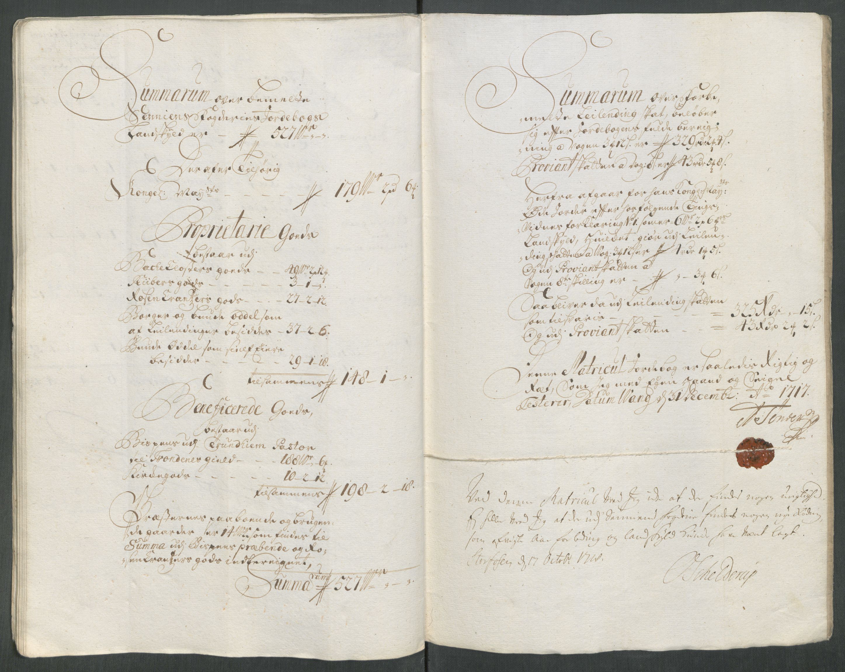 Rentekammeret inntil 1814, Reviderte regnskaper, Fogderegnskap, RA/EA-4092/R68/L4763: Fogderegnskap Senja og Troms, 1717, s. 67