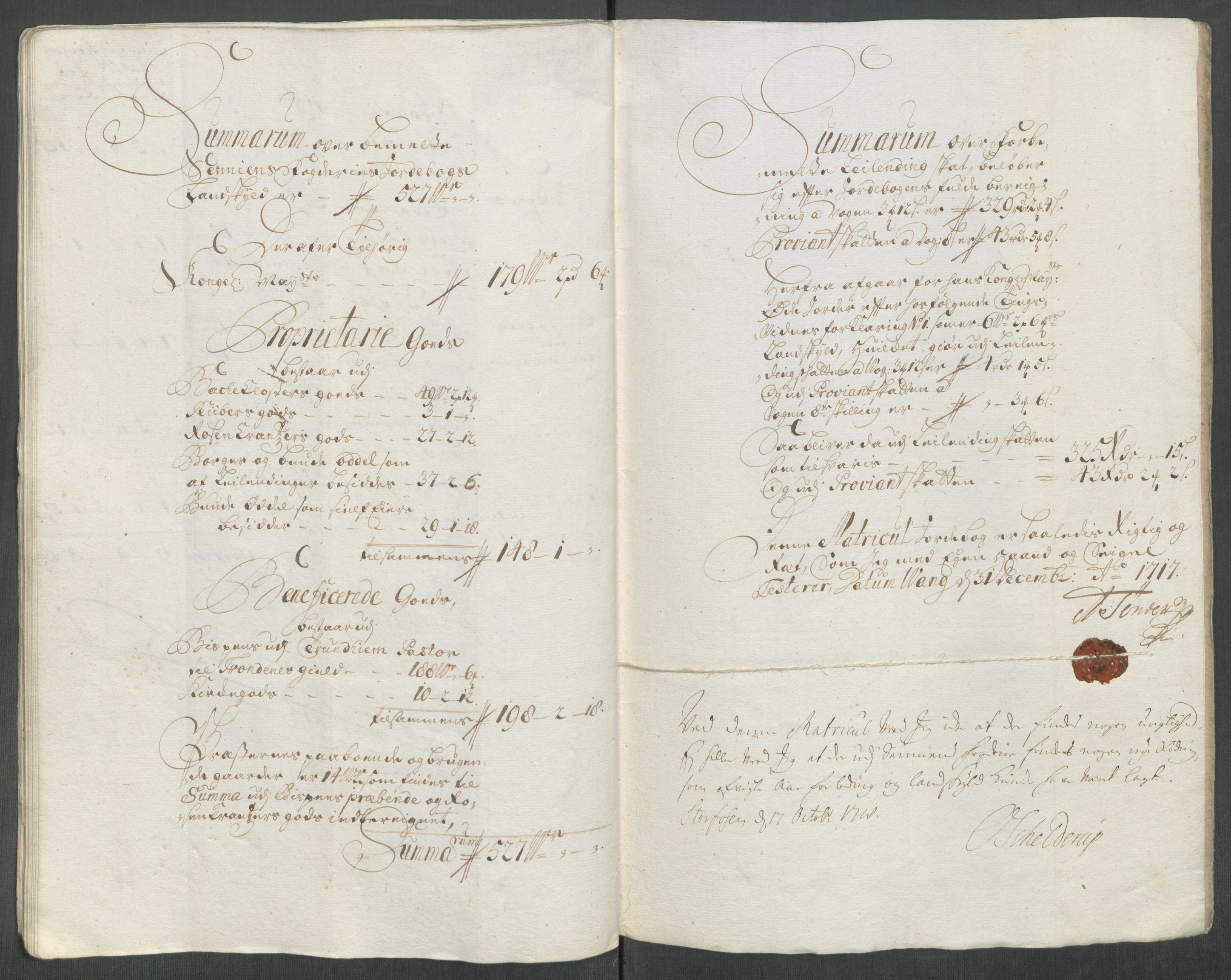 Rentekammeret inntil 1814, Reviderte regnskaper, Fogderegnskap, AV/RA-EA-4092/R68/L4763: Fogderegnskap Senja og Troms, 1717, s. 67