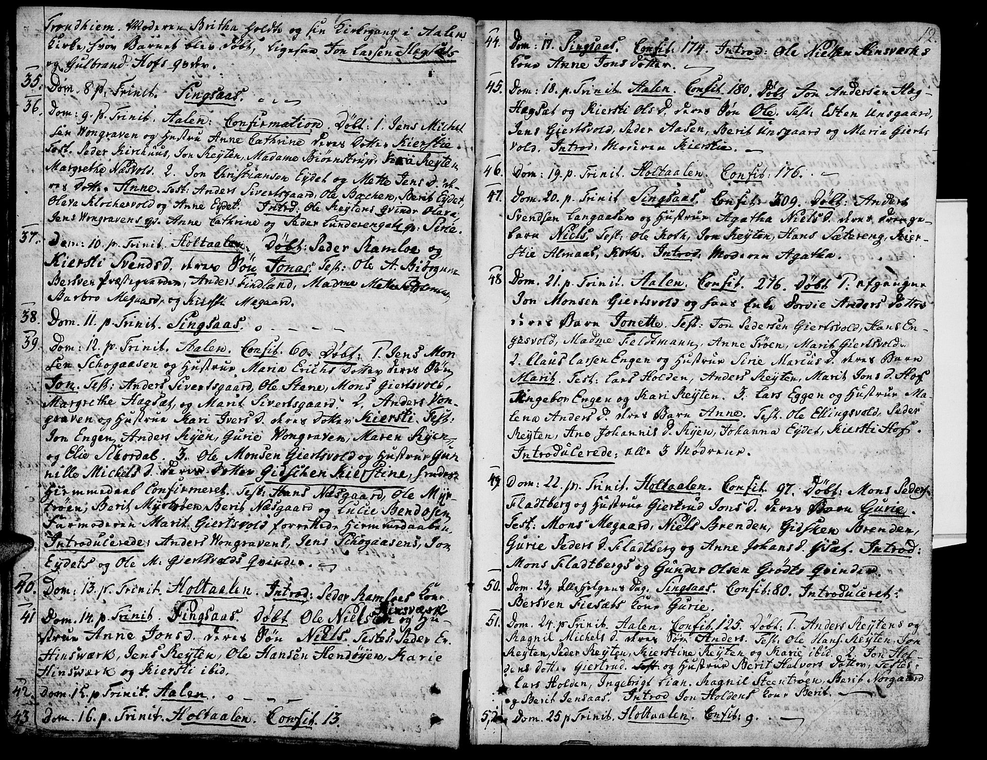 Ministerialprotokoller, klokkerbøker og fødselsregistre - Sør-Trøndelag, SAT/A-1456/685/L0953: Ministerialbok nr. 685A02, 1805-1816, s. 12