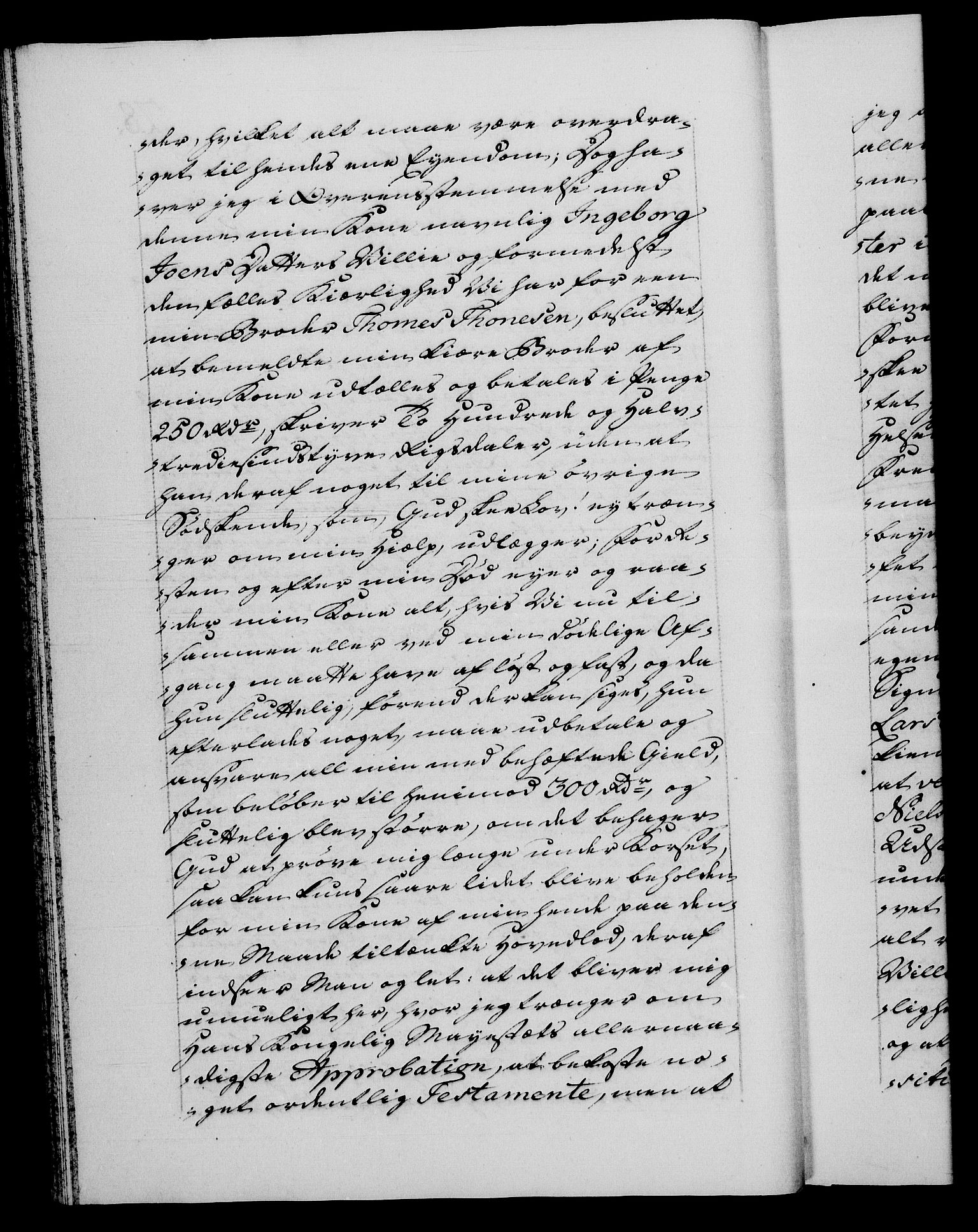 Danske Kanselli 1572-1799, AV/RA-EA-3023/F/Fc/Fca/Fcaa/L0047: Norske registre, 1776-1778, s. 28b