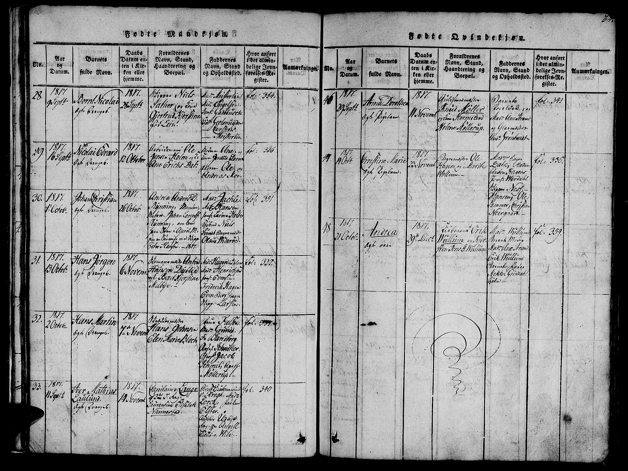 Ministerialprotokoller, klokkerbøker og fødselsregistre - Sør-Trøndelag, AV/SAT-A-1456/602/L0135: Klokkerbok nr. 602C03, 1815-1832, s. 34