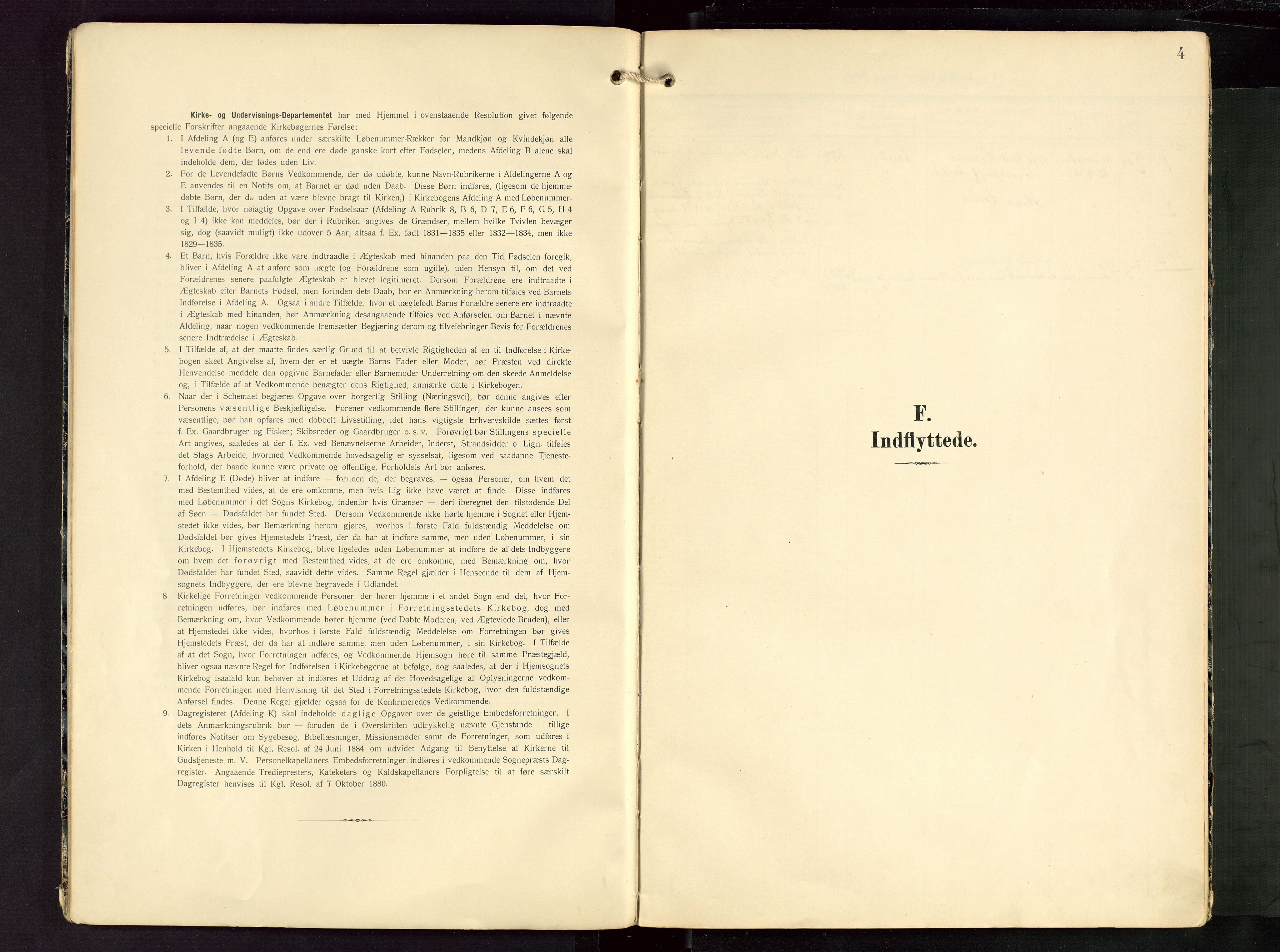 Sokndal sokneprestkontor, SAST/A-101808: Ministerialbok nr. A 13, 1905-1945, s. 4