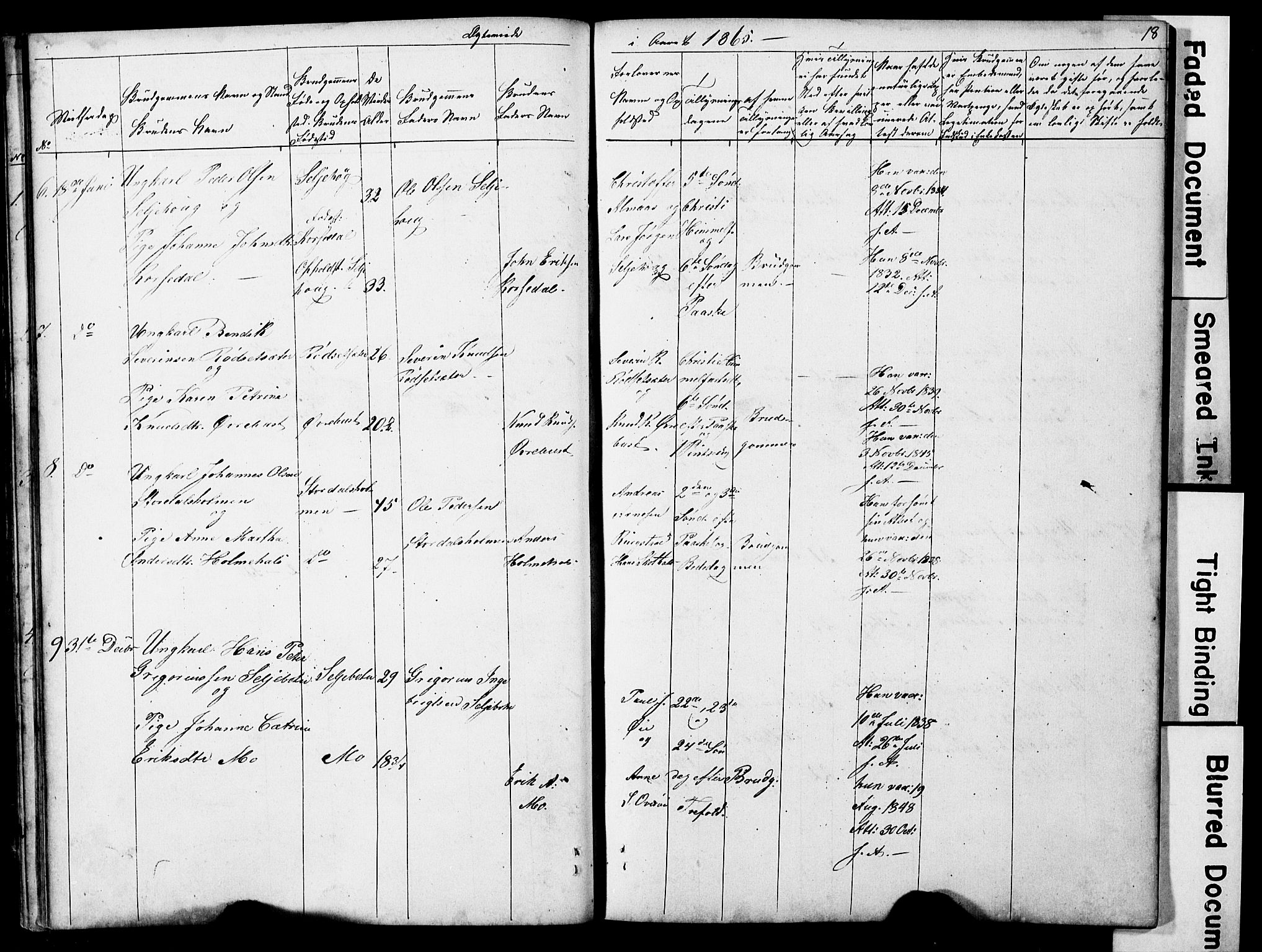 Ministerialprotokoller, klokkerbøker og fødselsregistre - Møre og Romsdal, AV/SAT-A-1454/521/L0301: Klokkerbok nr. 521C02, 1854-1881, s. 18