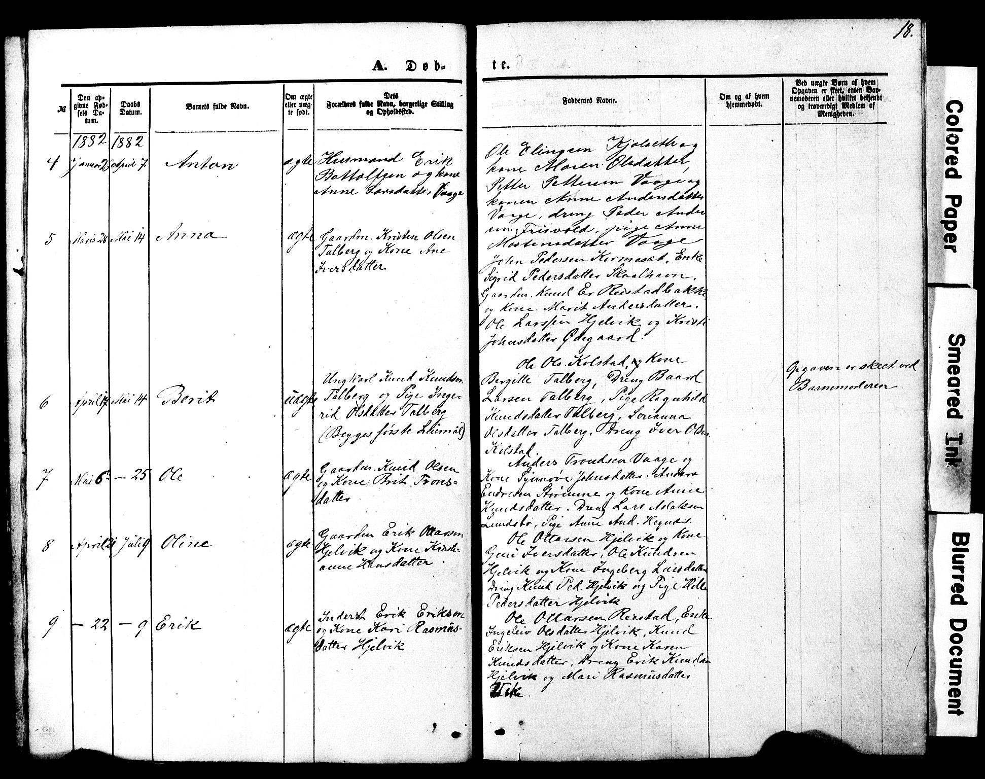 Ministerialprotokoller, klokkerbøker og fødselsregistre - Møre og Romsdal, SAT/A-1454/550/L0618: Klokkerbok nr. 550C01, 1870-1927, s. 18