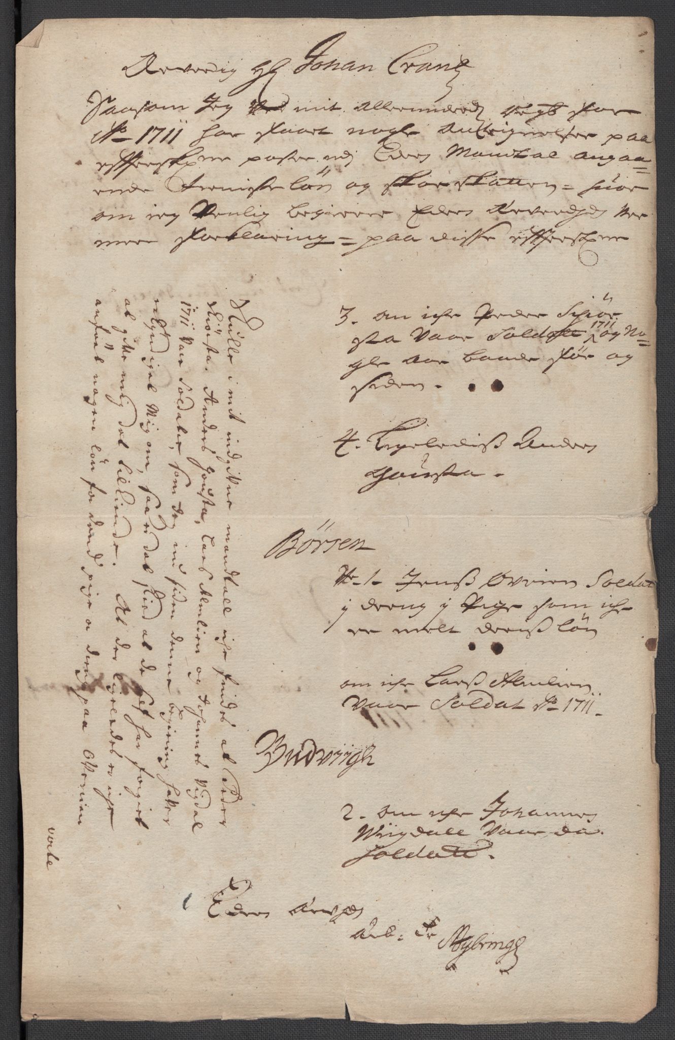 Rentekammeret inntil 1814, Reviderte regnskaper, Fogderegnskap, RA/EA-4092/R61/L4112: Fogderegnskap Strinda og Selbu, 1711, s. 253