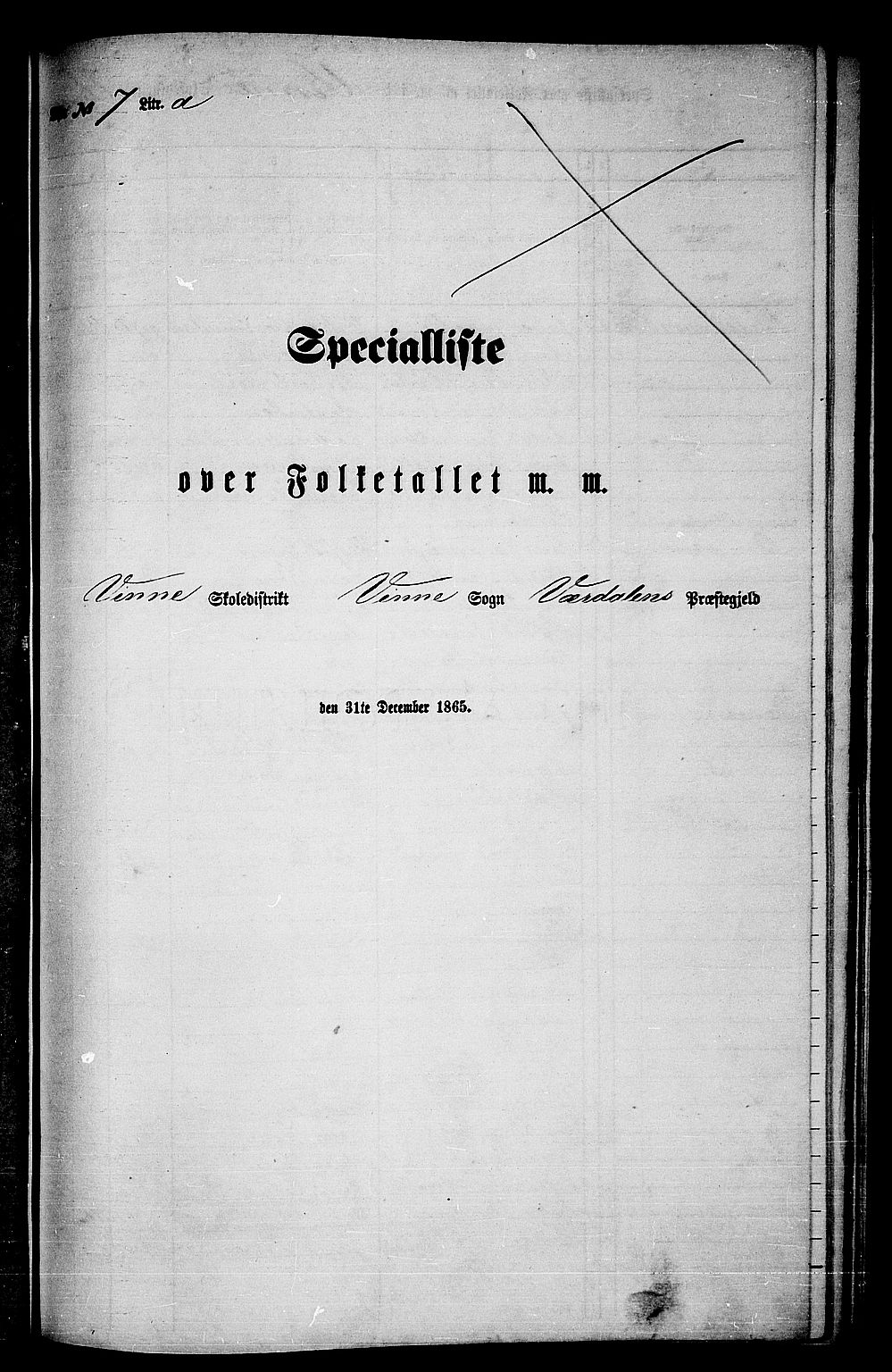 RA, Folketelling 1865 for 1721P Verdal prestegjeld, 1865, s. 148