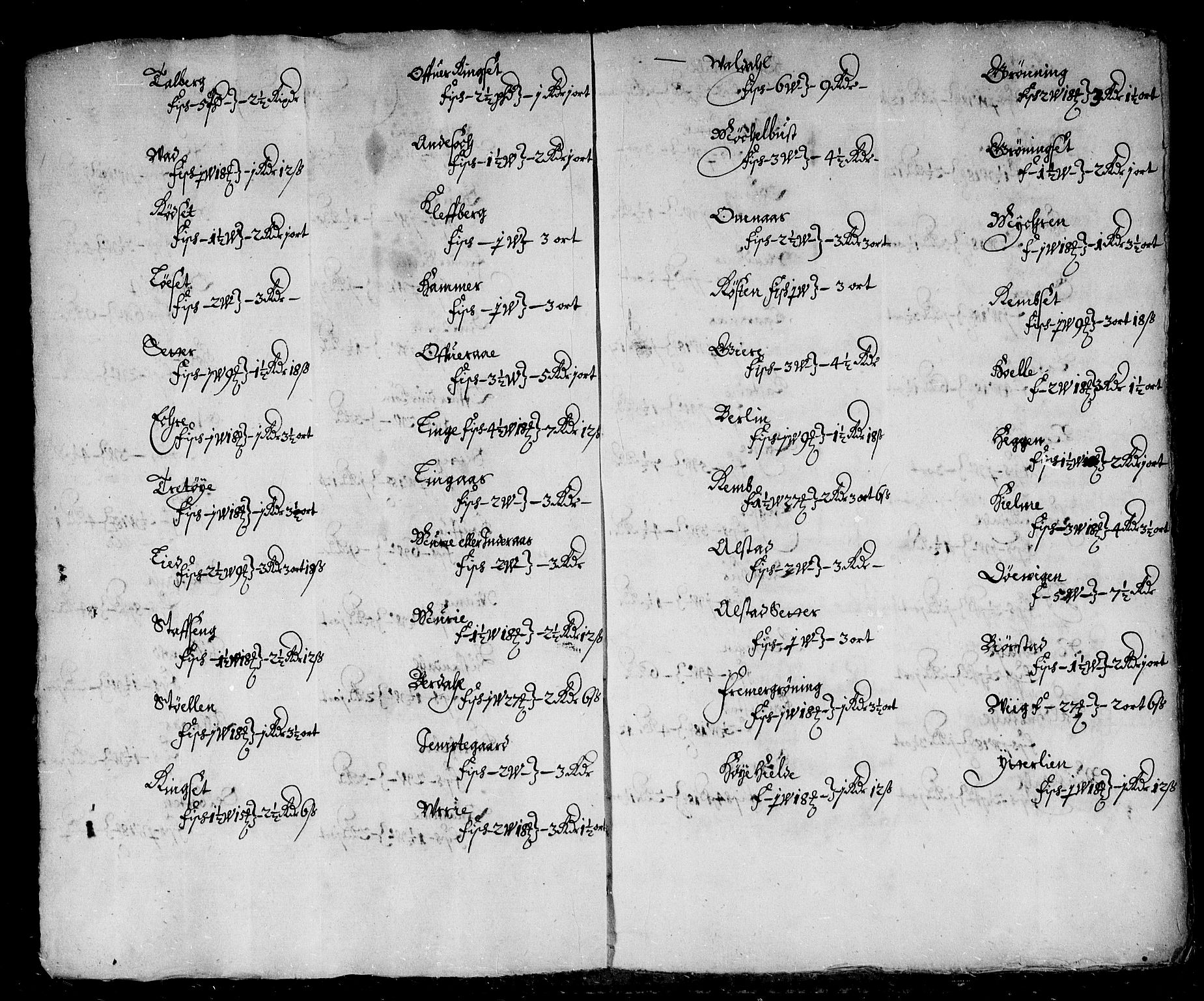 Rentekammeret inntil 1814, Reviderte regnskaper, Stiftamtstueregnskaper, Bergen stiftamt, AV/RA-EA-6043/R/Rc/L0044: Bergen stiftamt, 1676