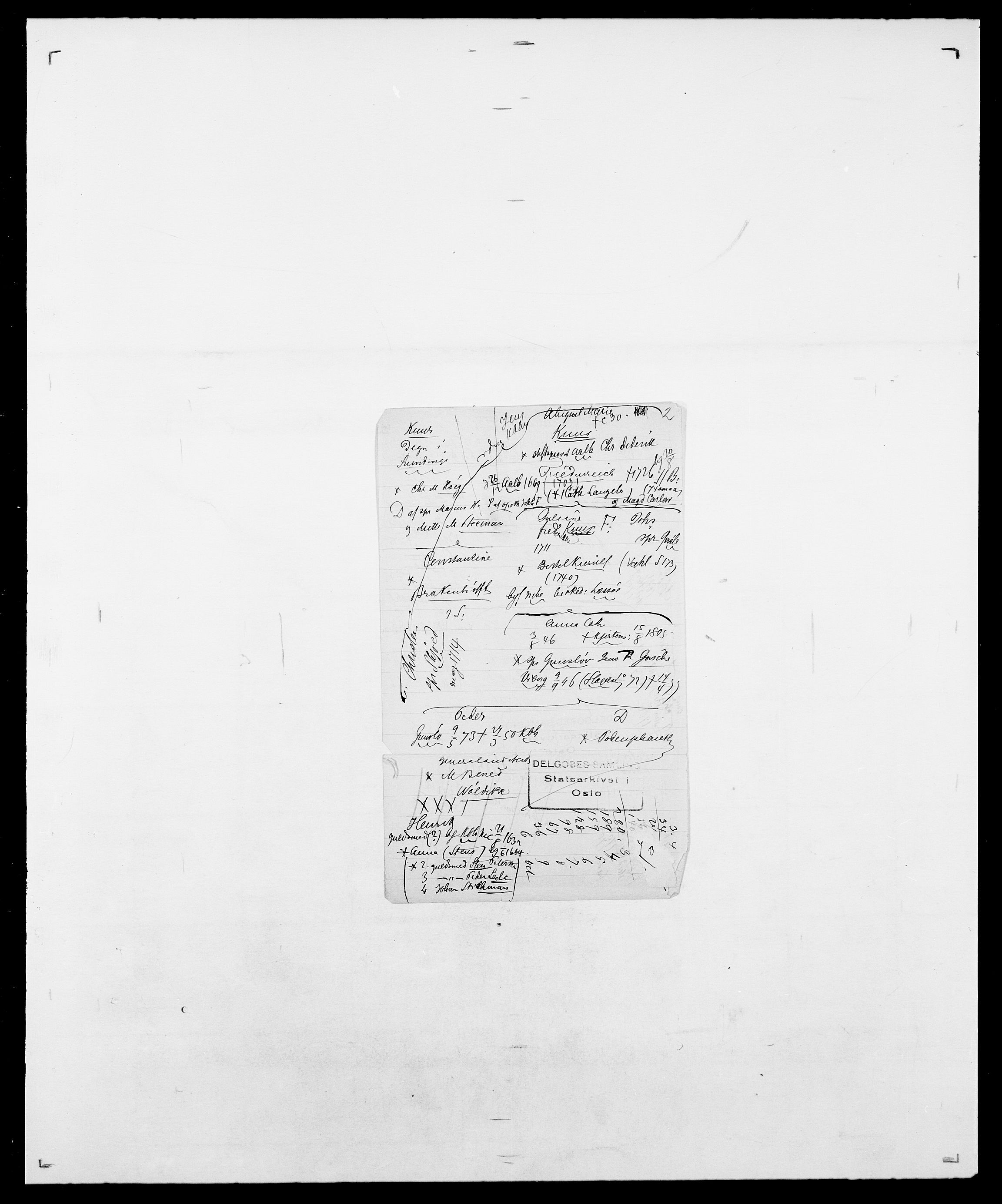 Delgobe, Charles Antoine - samling, SAO/PAO-0038/D/Da/L0022: Krog - Lasteen, s. 237