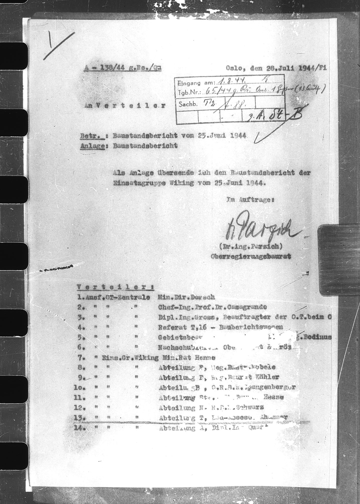 Documents Section, RA/RAFA-2200/V/L0061: Film med LMDC Serial Numbers, 1940-1945, s. 175