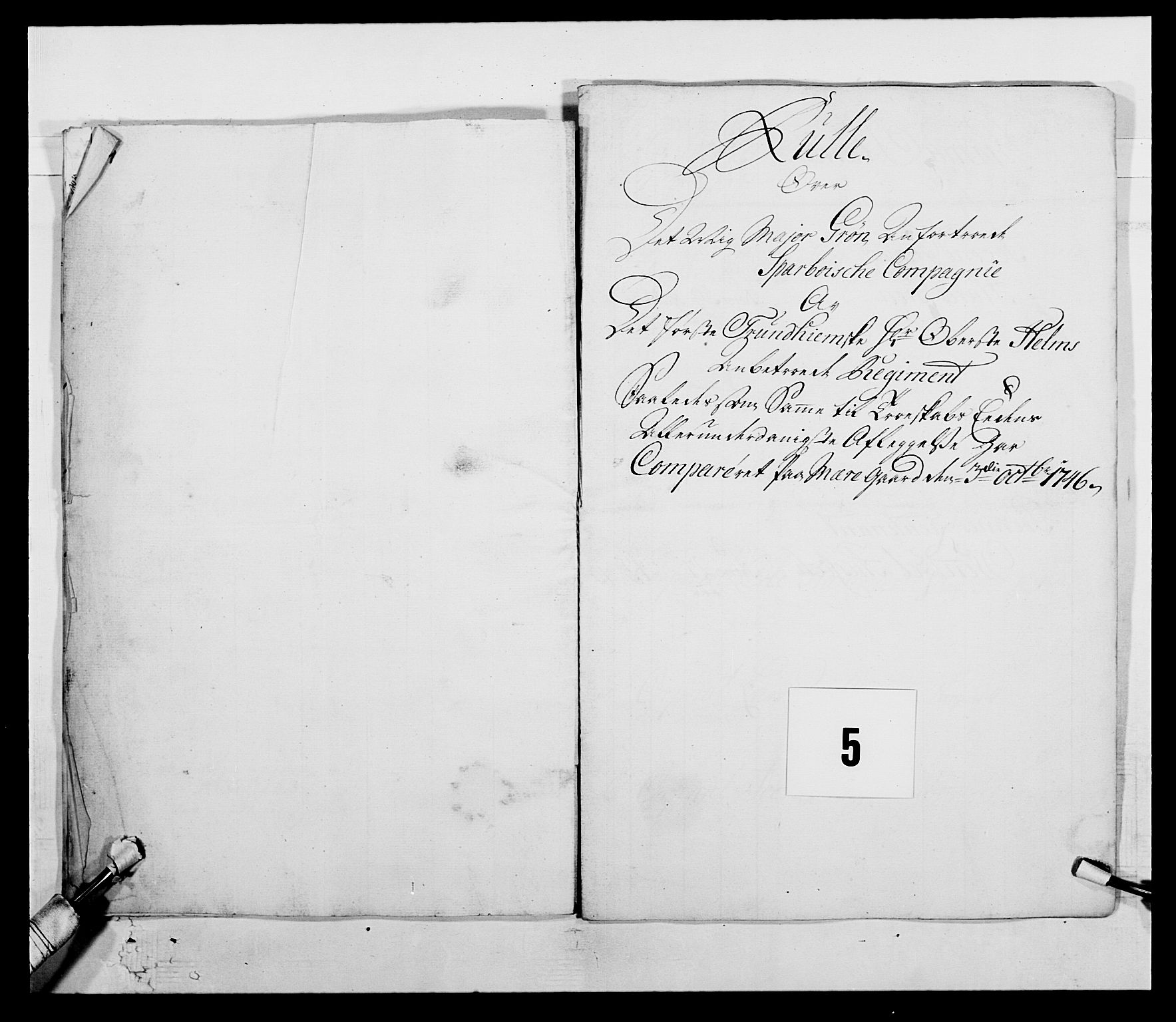 Kommanderende general (KG I) med Det norske krigsdirektorium, AV/RA-EA-5419/E/Ea/L0509: 1. Trondheimske regiment, 1740-1748, s. 35