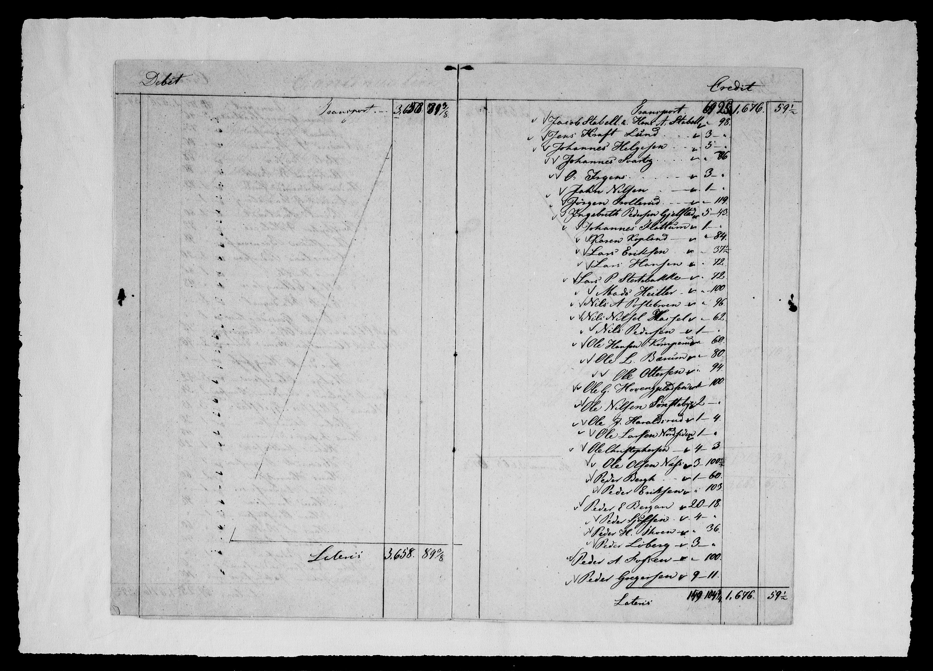 Modums Blaafarveværk, AV/RA-PA-0157/G/Gd/Gdd/L0285/0001: -- / Anhang til lønningsregnskapet, 1832-1839, s. 14