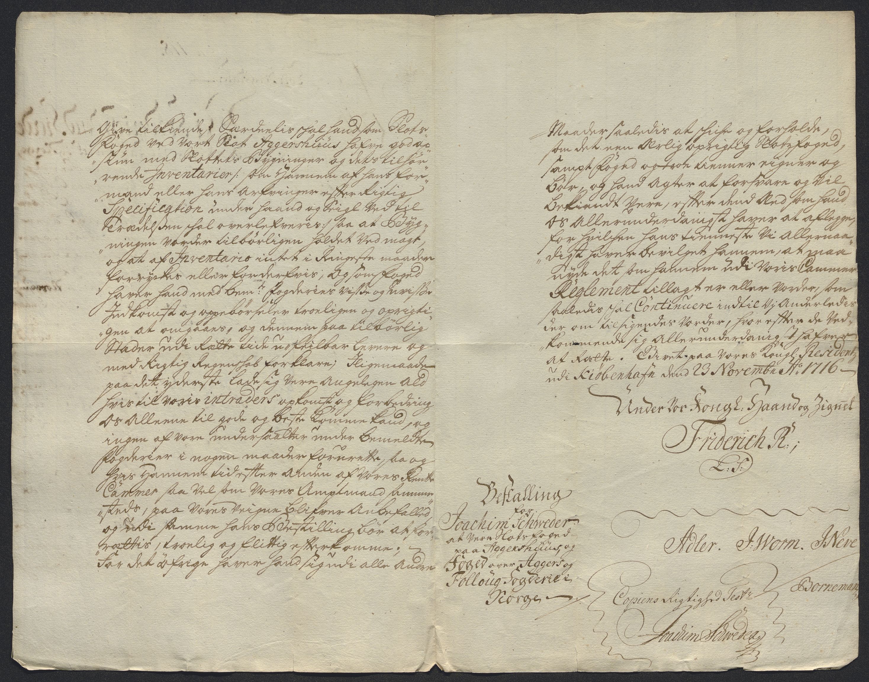 Kristiania stiftamt, AV/SAO-A-10386/E/Ed/Ede/L0005: Fogder, 1716, s. 13