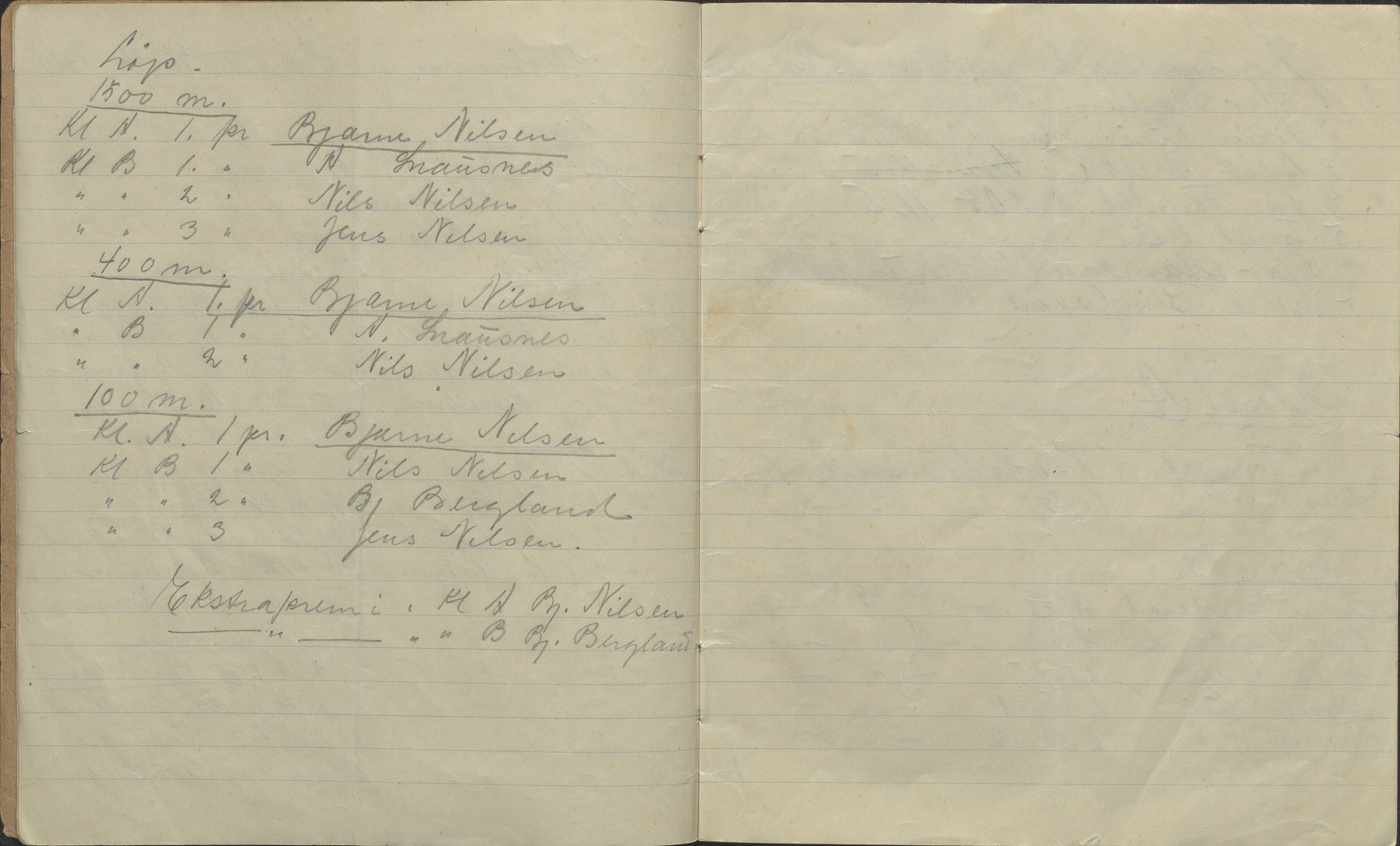Seljord Idrettslag, VTM/A-1034/A/Aa/L0001/0003: Protokollar / Seljord Idrottslag, 1918-1931