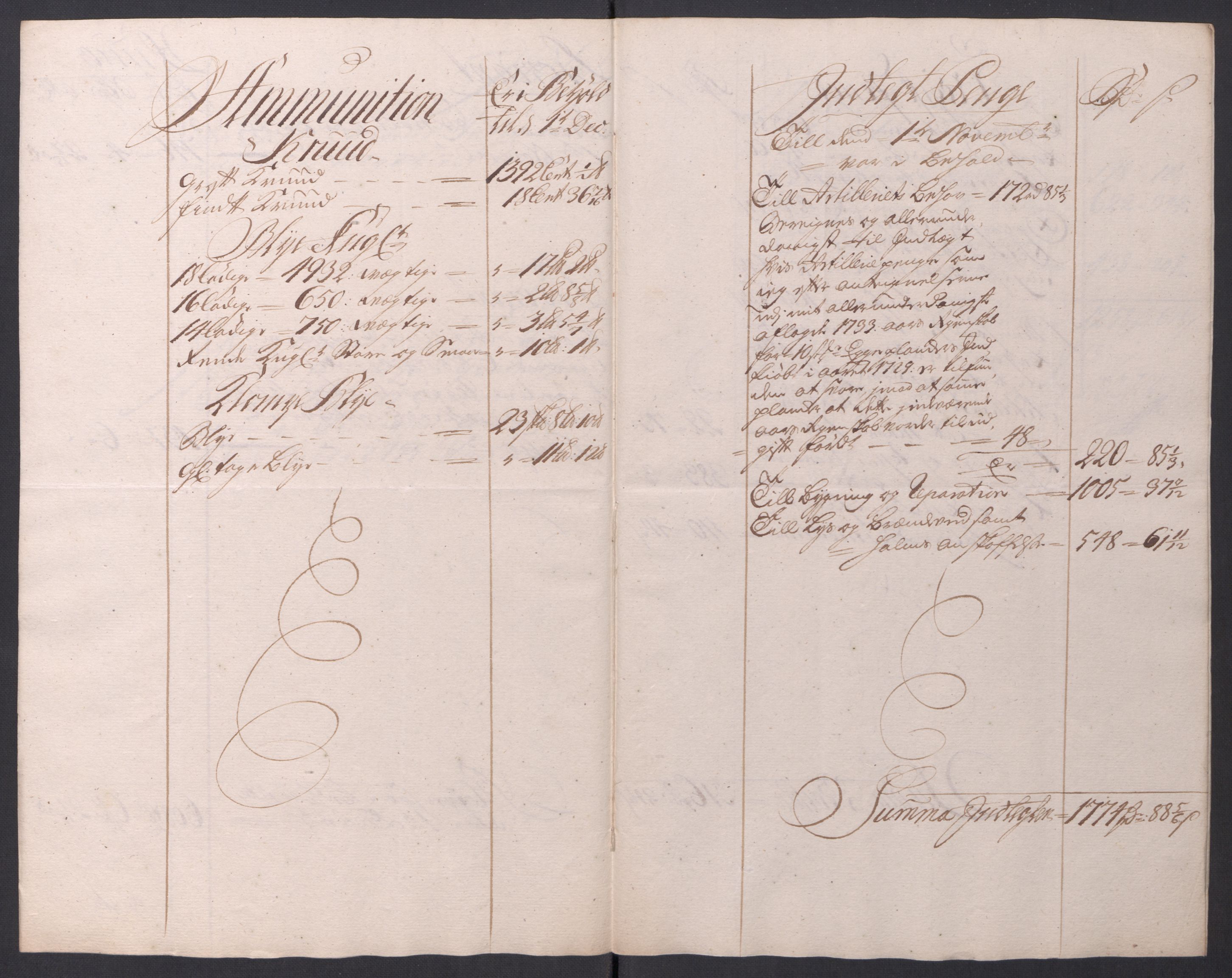 Kommanderende general (KG I) med Det norske krigsdirektorium, AV/RA-EA-5419/D/L0154: Fredriksten festning: Brev, inventarfortegnelser og regnskapsekstrakter, 1730-1739, s. 263