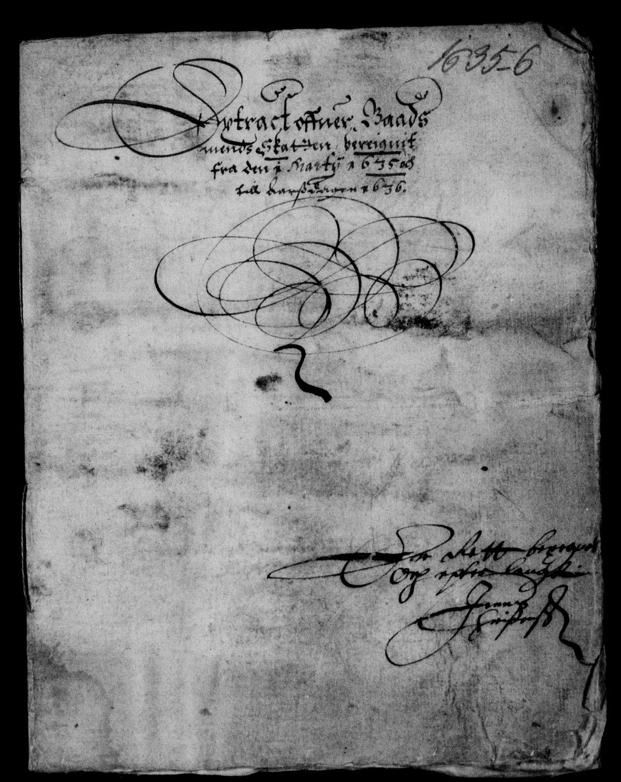 Rentekammeret inntil 1814, Reviderte regnskaper, Lensregnskaper, AV/RA-EA-5023/R/Rb/Rbw/L0058: Trondheim len, 1635-1637