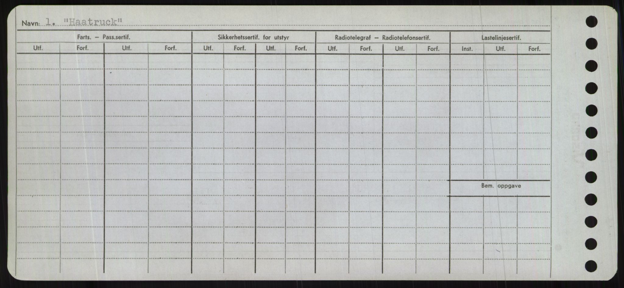 Sjøfartsdirektoratet med forløpere, Skipsmålingen, AV/RA-S-1627/H/Hc/L0001: Lektere, A-Y, s. 248