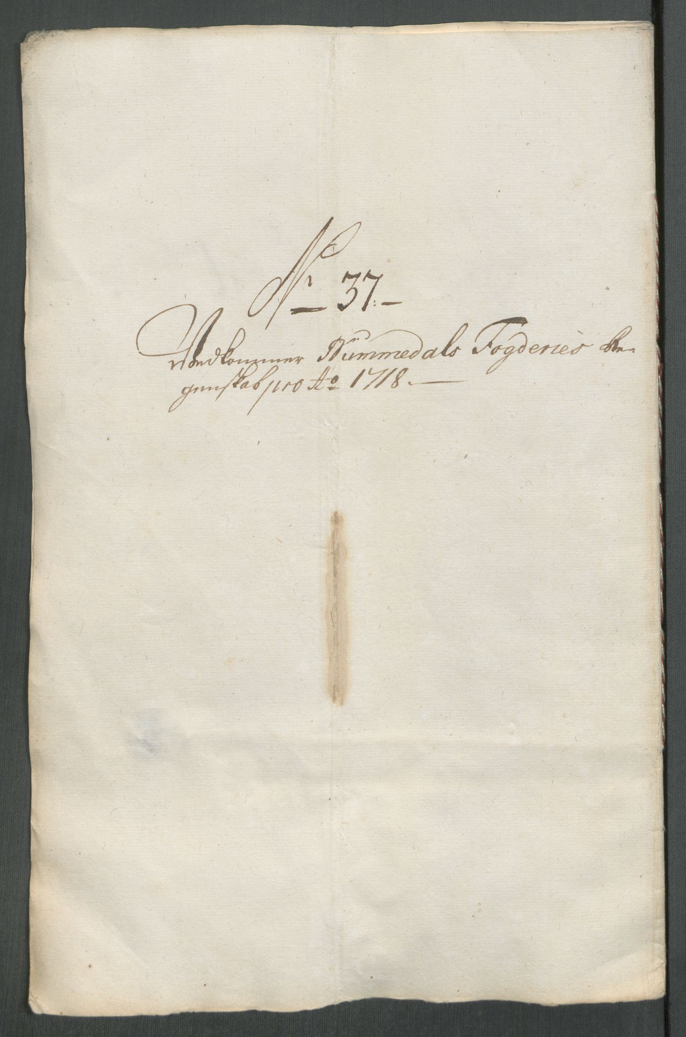 Rentekammeret inntil 1814, Reviderte regnskaper, Fogderegnskap, RA/EA-4092/R64/L4439: Fogderegnskap Namdal, 1718, s. 234