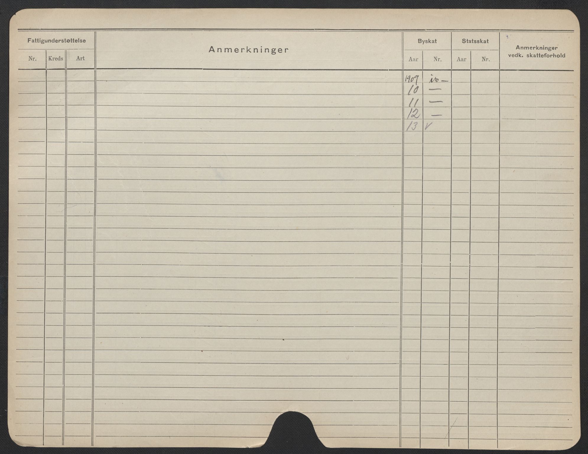 Oslo folkeregister, Registerkort, SAO/A-11715/F/Fa/Fac/L0024: Kvinner, 1906-1914, s. 675b