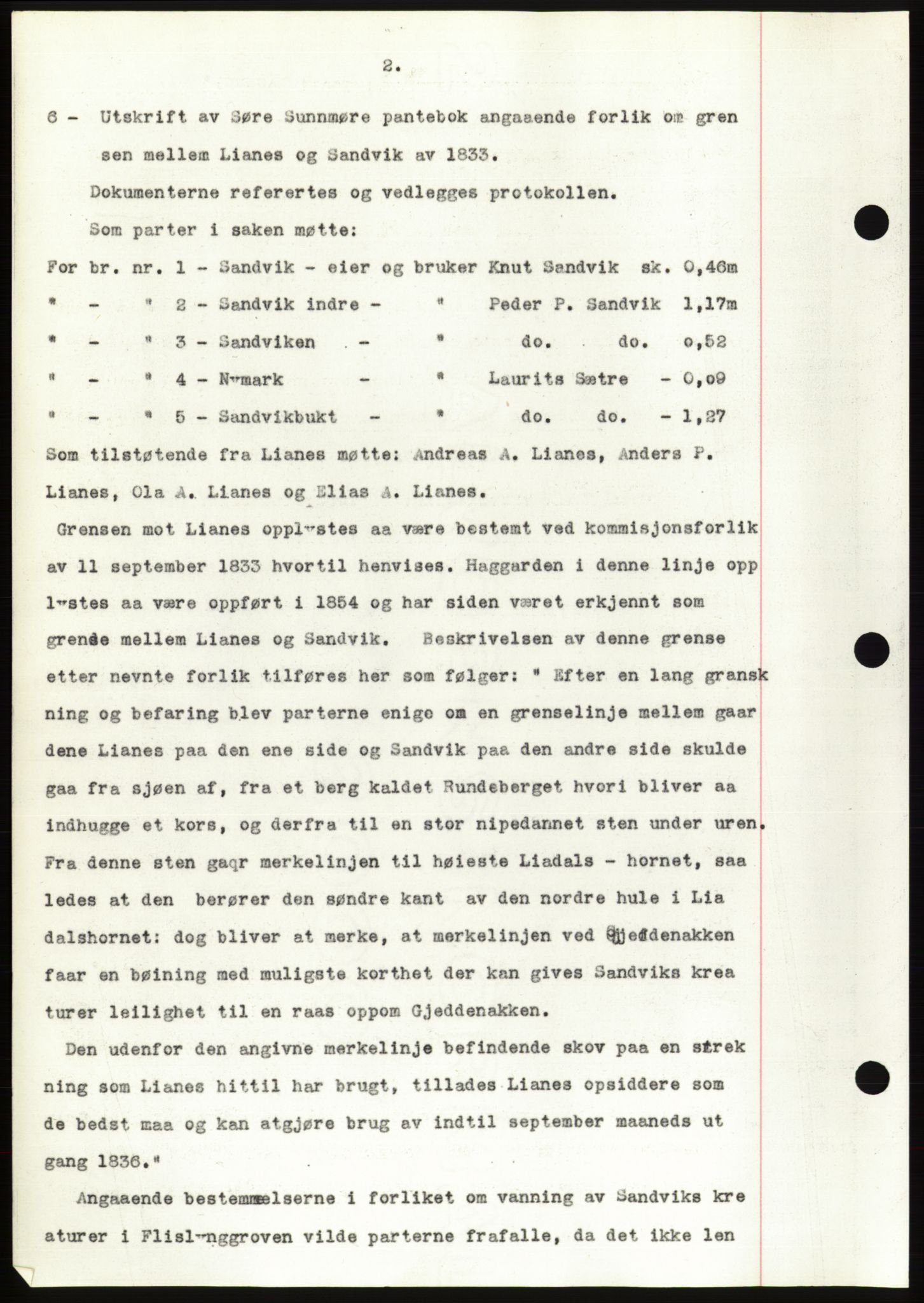 Søre Sunnmøre sorenskriveri, AV/SAT-A-4122/1/2/2C/L0076: Pantebok nr. 2A, 1943-1944, Dagboknr: 1066/1944