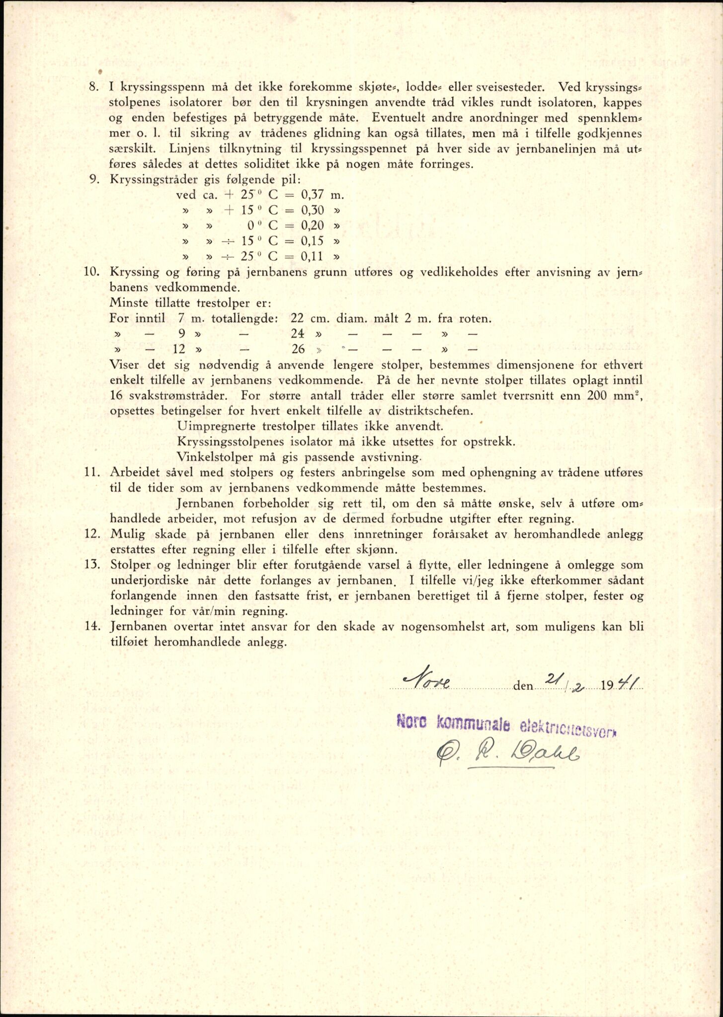 Norges Statsbaner Drammen distrikt (NSB), AV/SAKO-A-30/F/Fe/Fee/L0003: Kabelkryss Drammenbanen, Bratsbergbanen, Numedalsbanen og Sørlandsbanen, 1903-1989, s. 1243